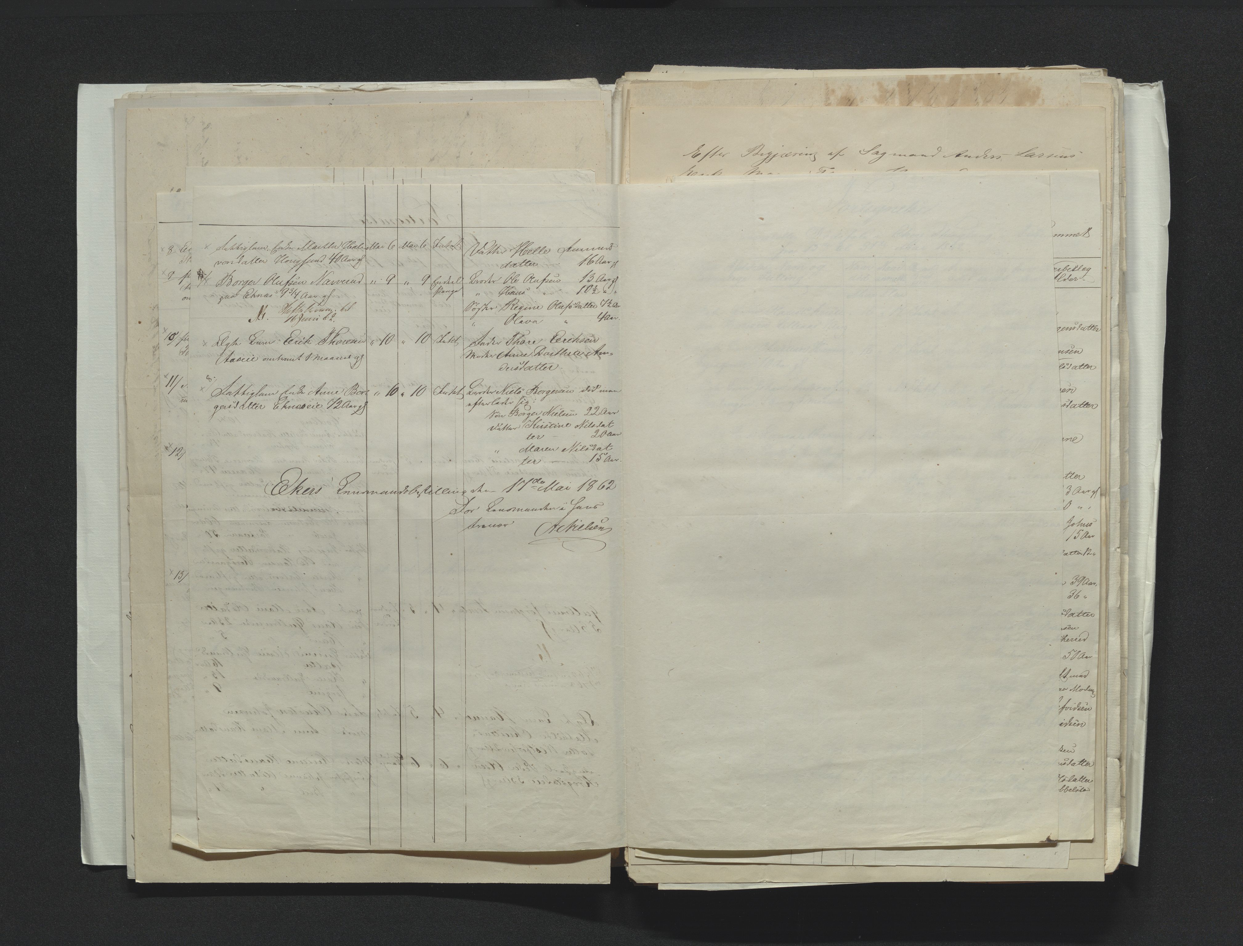 Eiker, Modum og Sigdal sorenskriveri, AV/SAKO-A-123/H/Ha/Hab/L0011: Dødsfallsmeldinger, 1862-1865, s. 26