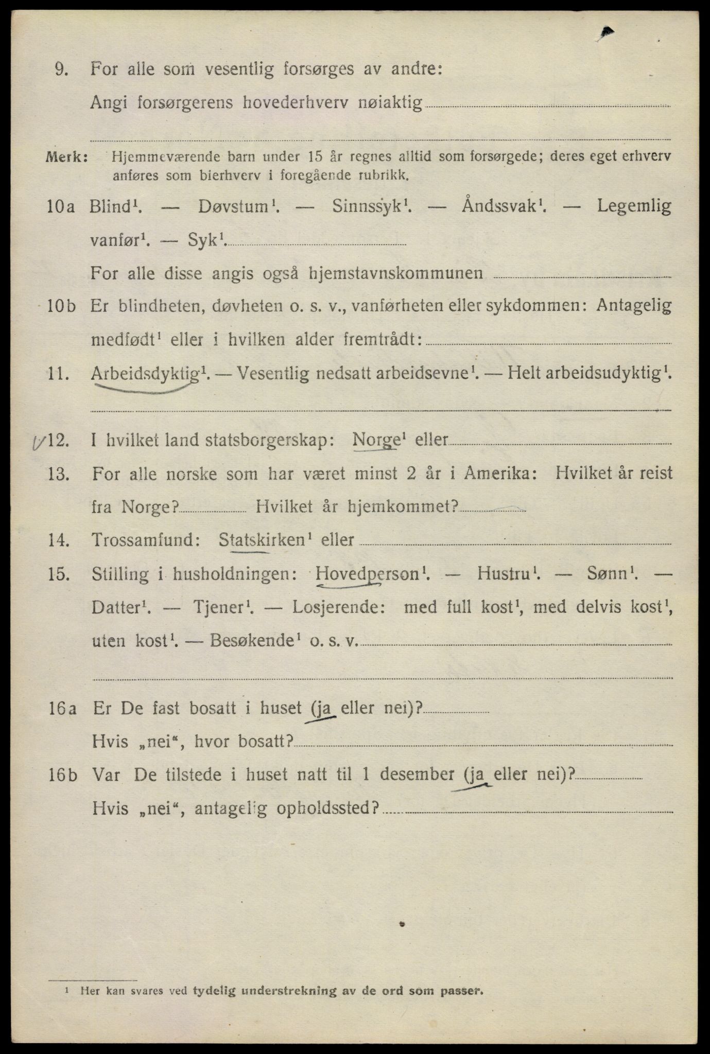 SAO, Folketelling 1920 for 0301 Kristiania kjøpstad, 1920, s. 163944