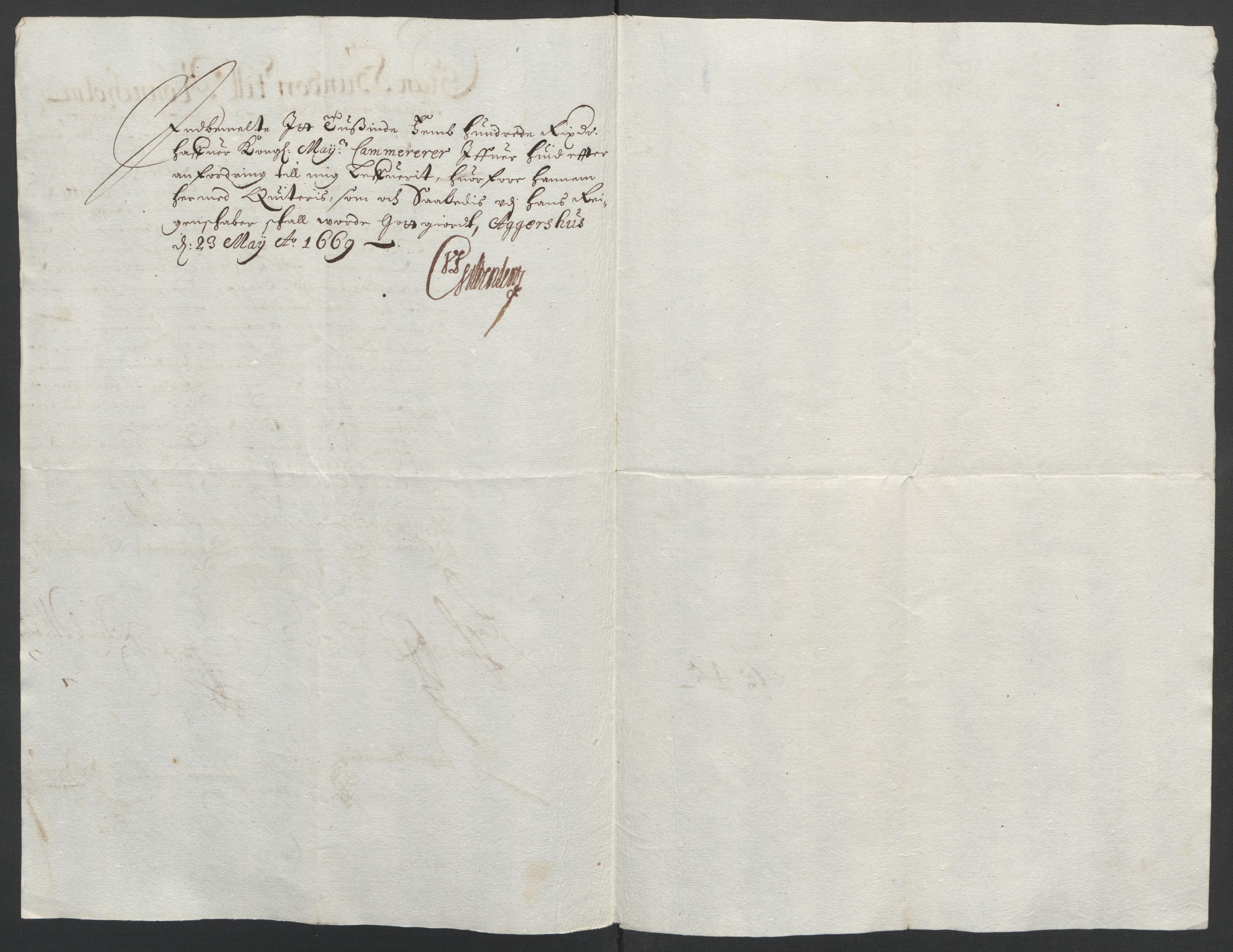 Rentekammeret inntil 1814, Reviderte regnskaper, Stiftamtstueregnskaper, Landkommissariatet på Akershus og Akershus stiftamt, AV/RA-EA-5869/R/Rb/L0054: Akershus stiftamt, 1668