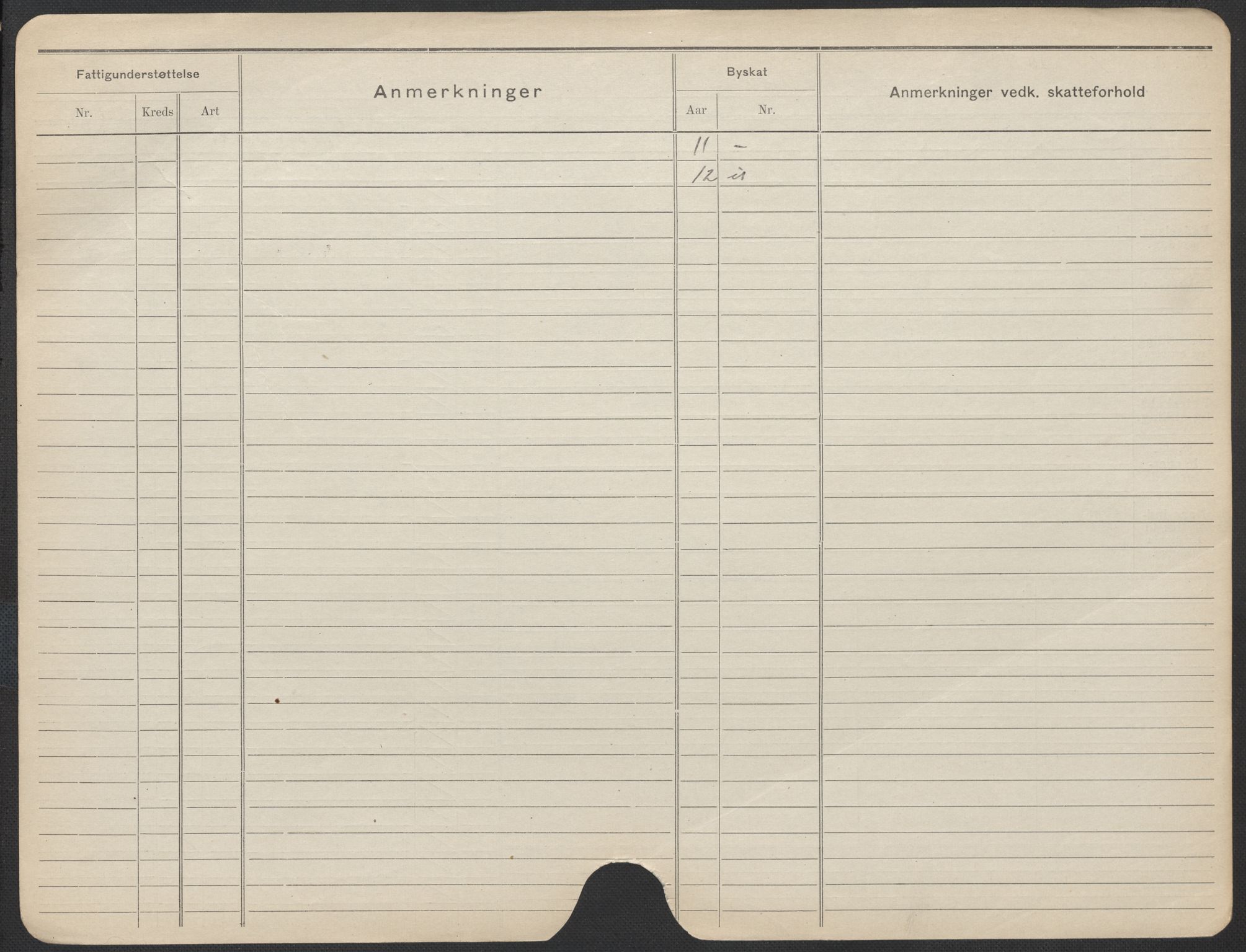 Oslo folkeregister, Registerkort, SAO/A-11715/F/Fa/Fac/L0014: Kvinner, 1906-1914, s. 1301b