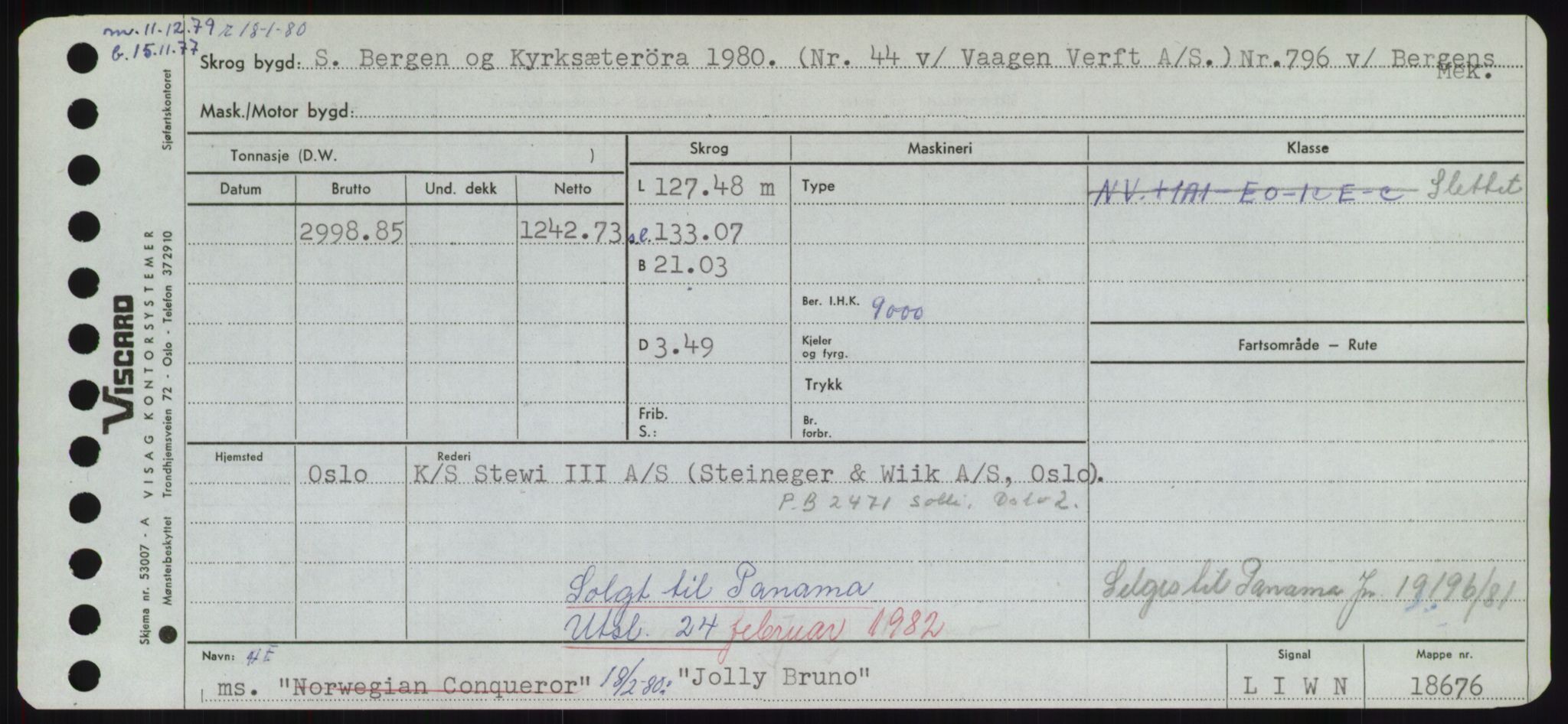 Sjøfartsdirektoratet med forløpere, Skipsmålingen, AV/RA-S-1627/H/Hd/L0019: Fartøy, J, s. 519