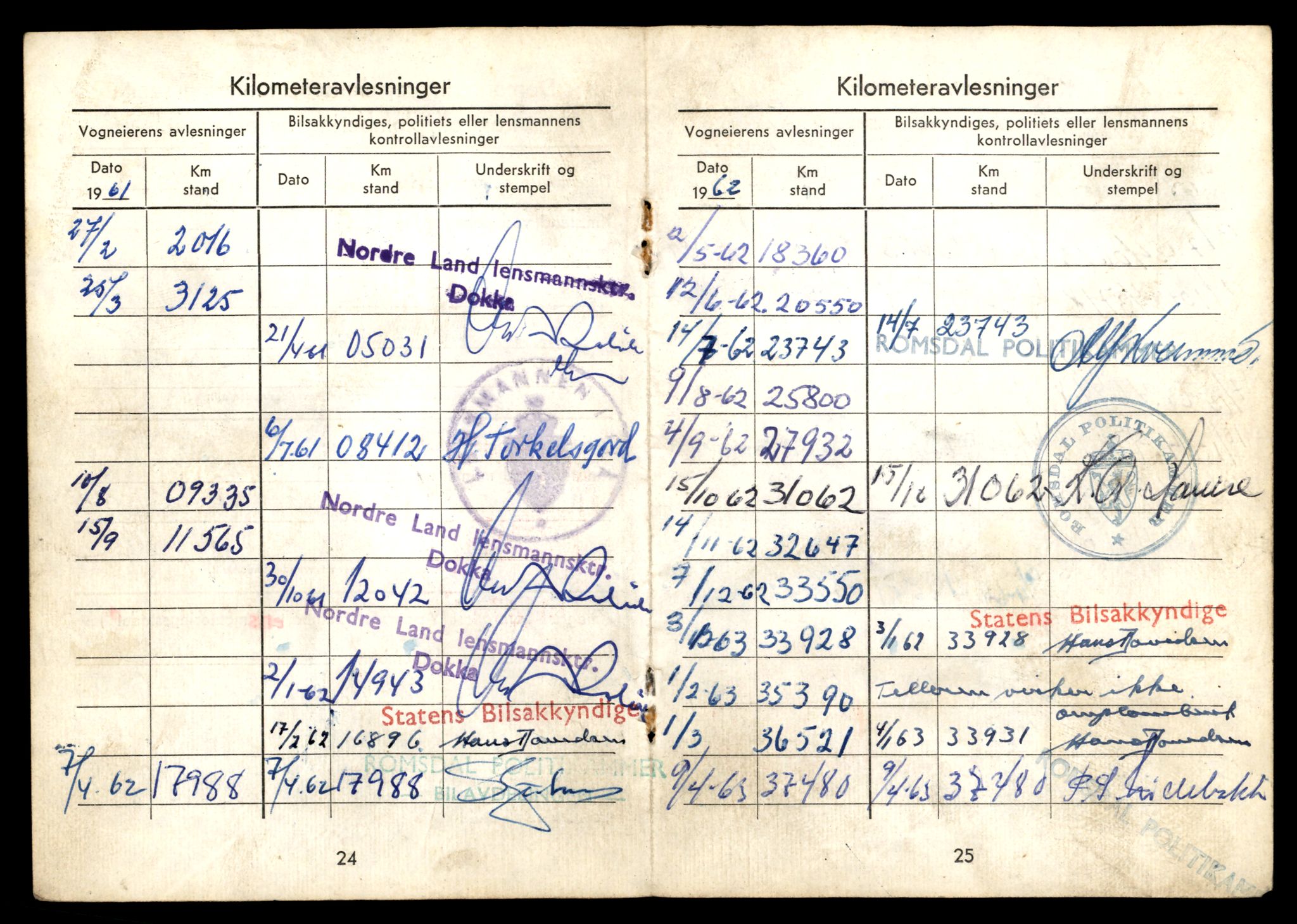 Møre og Romsdal vegkontor - Ålesund trafikkstasjon, AV/SAT-A-4099/F/Fe/L0033: Registreringskort for kjøretøy T 12151 - T 12474, 1927-1998, s. 960
