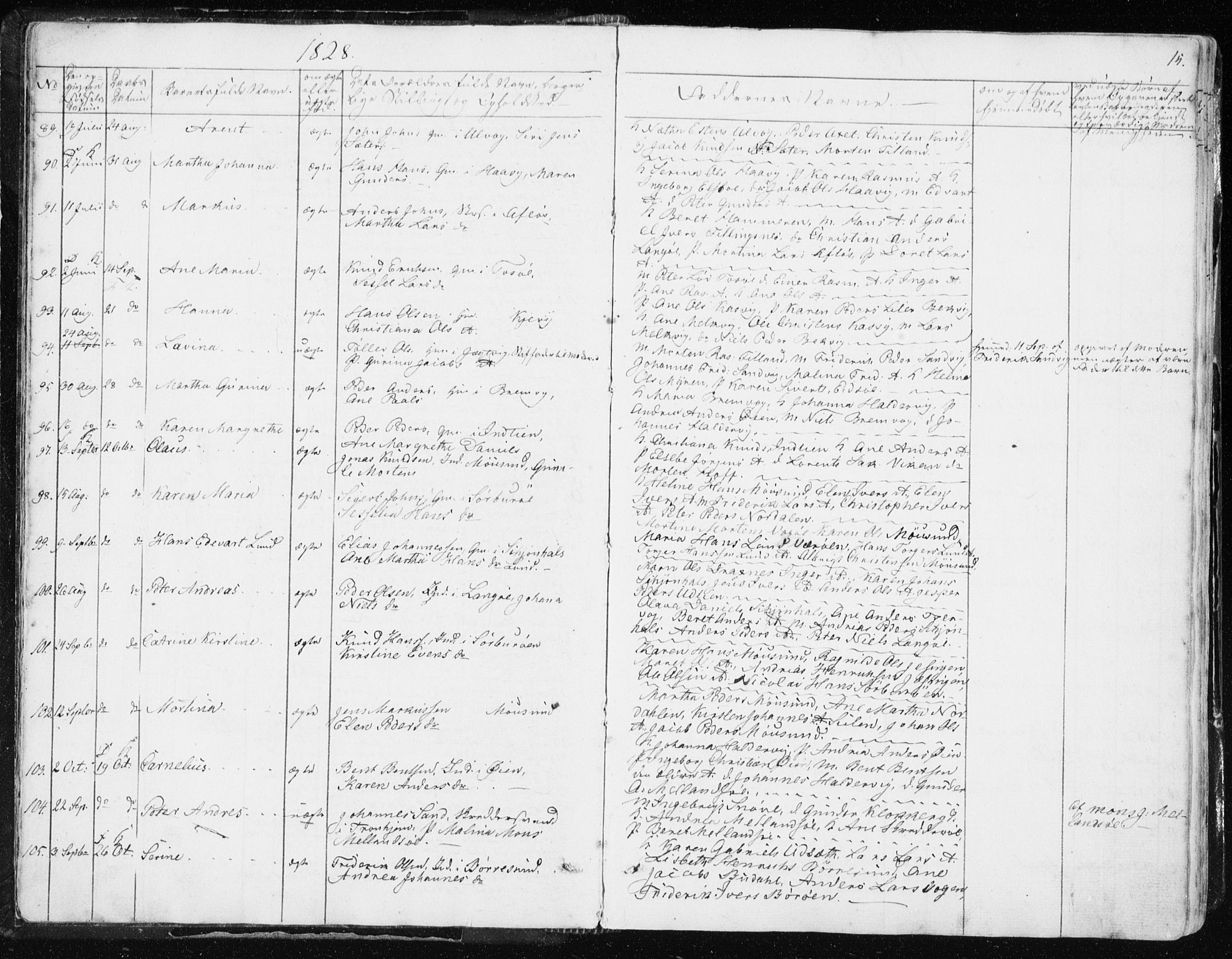 Ministerialprotokoller, klokkerbøker og fødselsregistre - Sør-Trøndelag, SAT/A-1456/634/L0528: Ministerialbok nr. 634A04, 1827-1842, s. 15