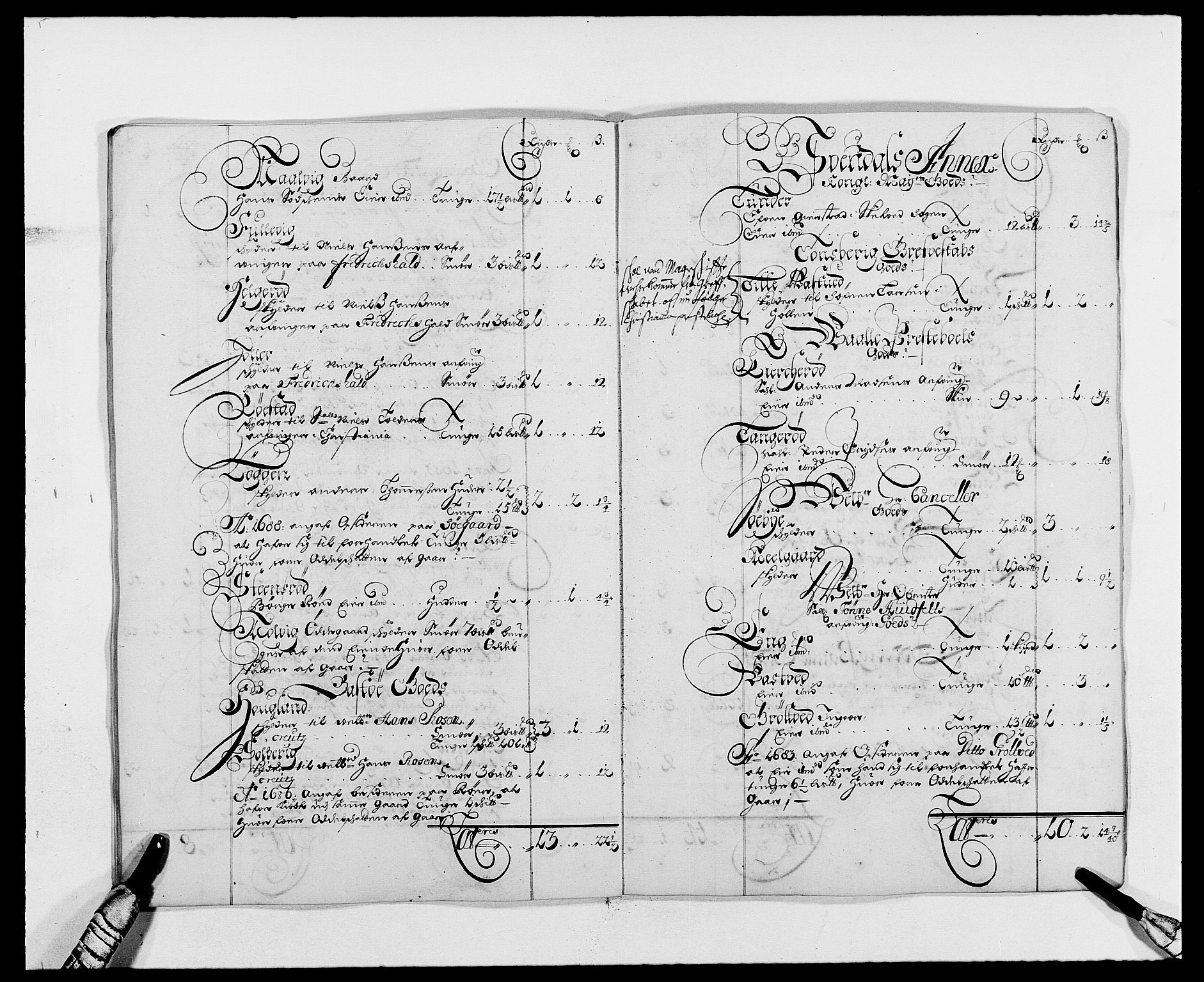 Rentekammeret inntil 1814, Reviderte regnskaper, Fogderegnskap, AV/RA-EA-4092/R02/L0106: Fogderegnskap Moss og Verne kloster, 1688-1691, s. 536