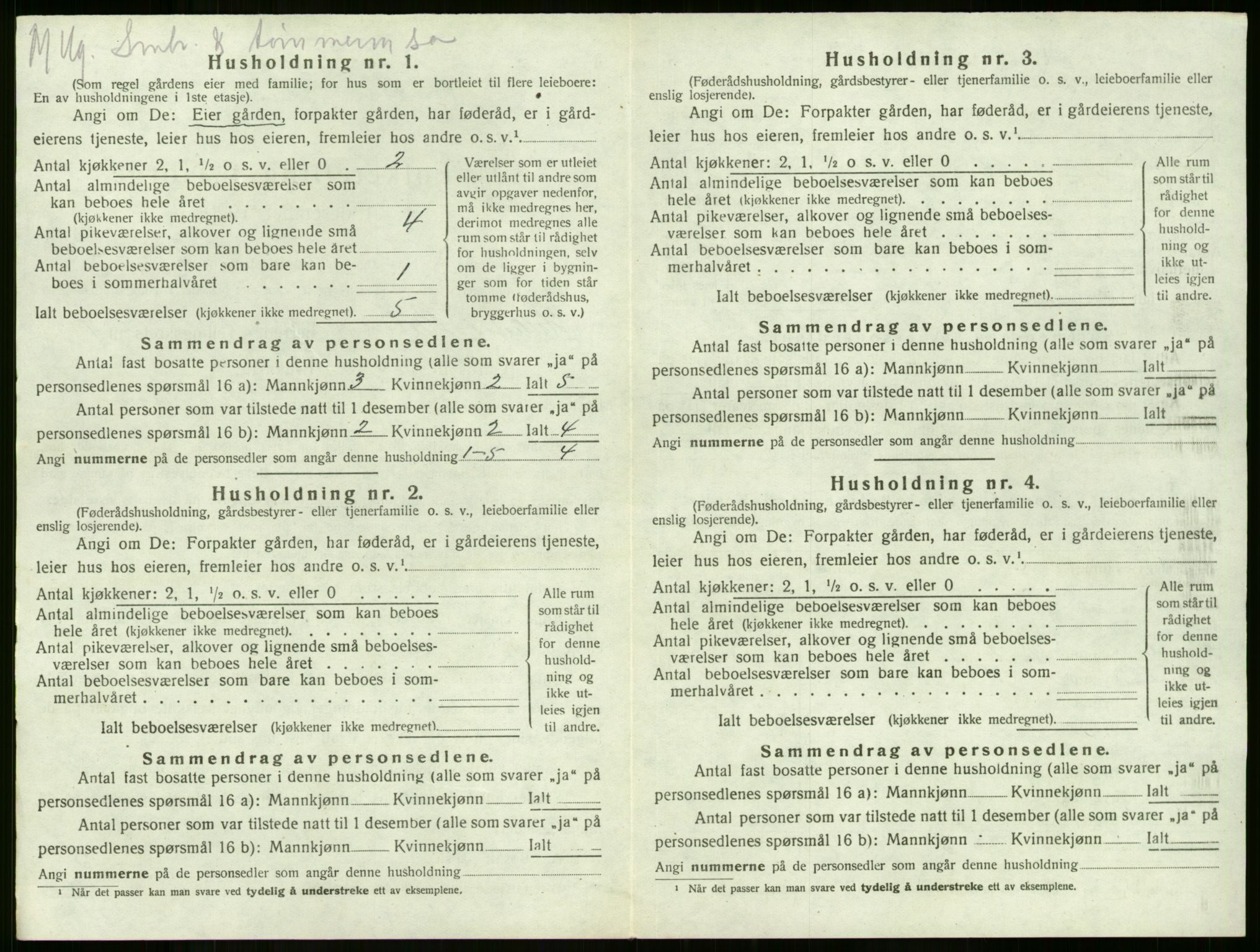 SAKO, Folketelling 1920 for 0715 Botne herred, 1920, s. 988