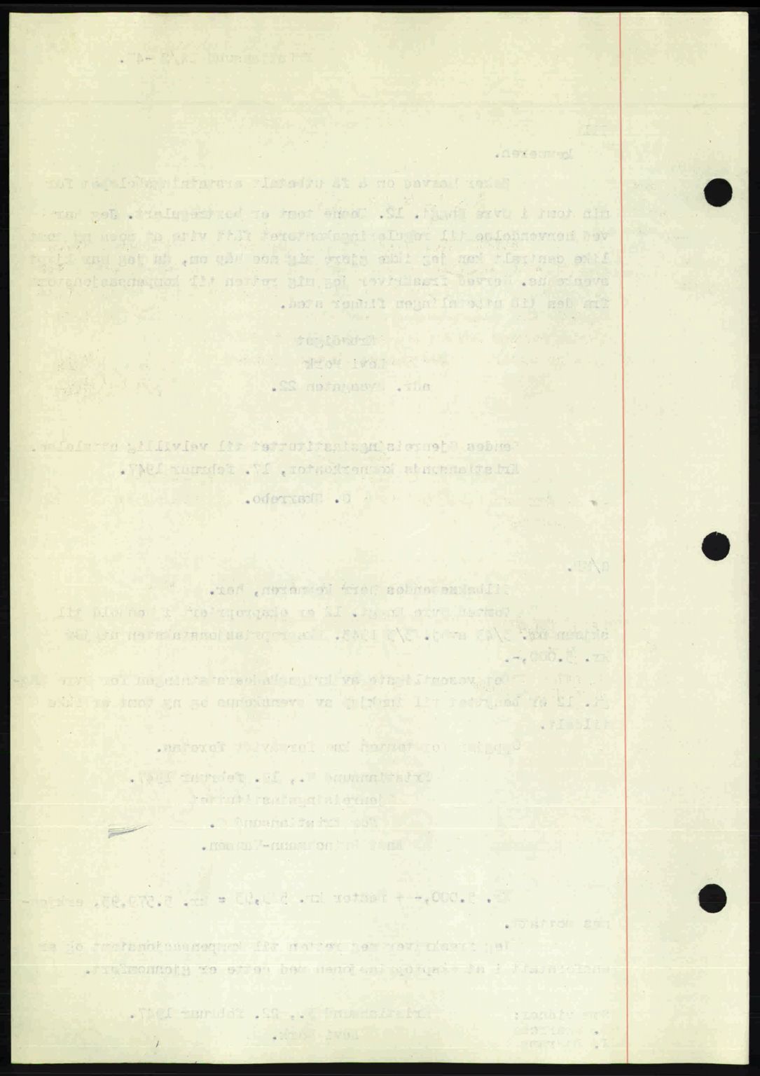 Kristiansund byfogd, AV/SAT-A-4587/A/27: Pantebok nr. 39b, 1946-1947, Dagboknr: 208/1947