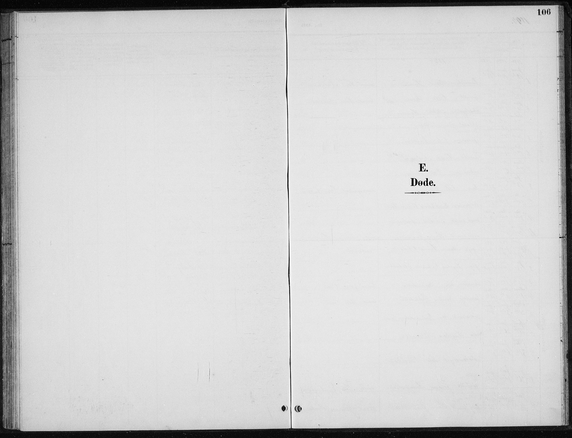 Stange prestekontor, SAH/PREST-002/L/L0010: Klokkerbok nr. 10, 1894-1905, s. 106