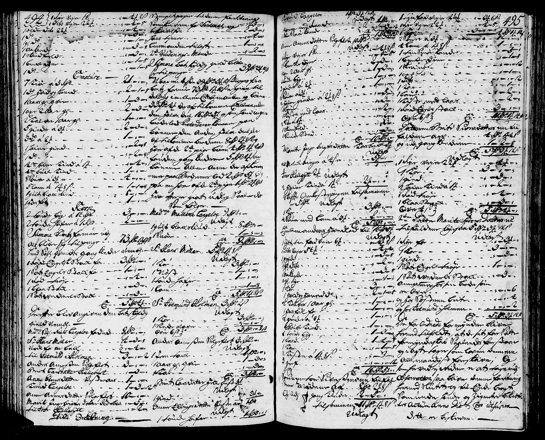 Sunnmøre sorenskriveri, AV/SAT-A-0005/3/3A/L0009: Skifteprotokoll 07, 1725-1728, s. 494-495