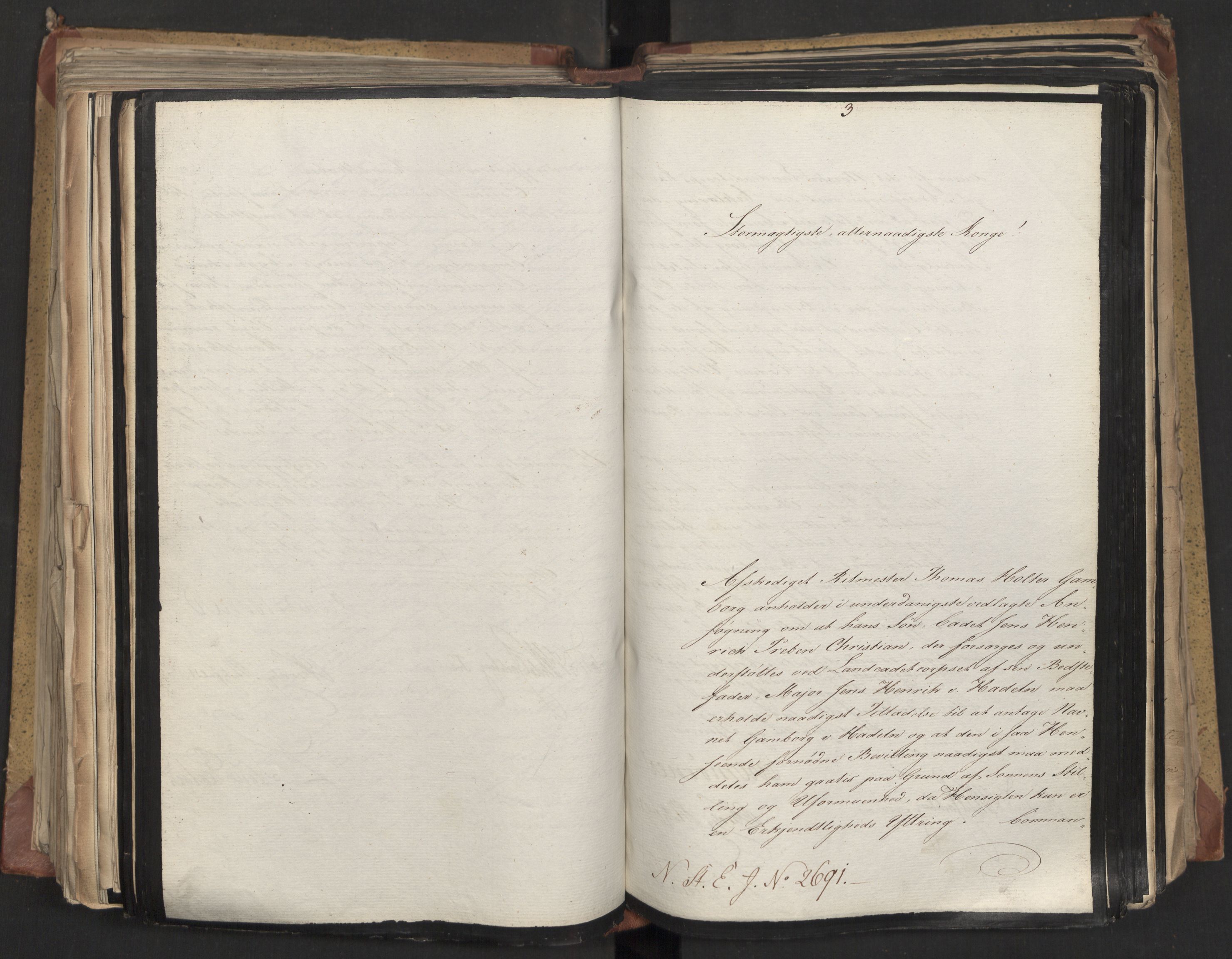 Statsrådsavdelingen i Stockholm, RA/S-1003/D/Da/L0012: Regjeringsinnstillinger nr. 2587-2760, 1818, s. 363