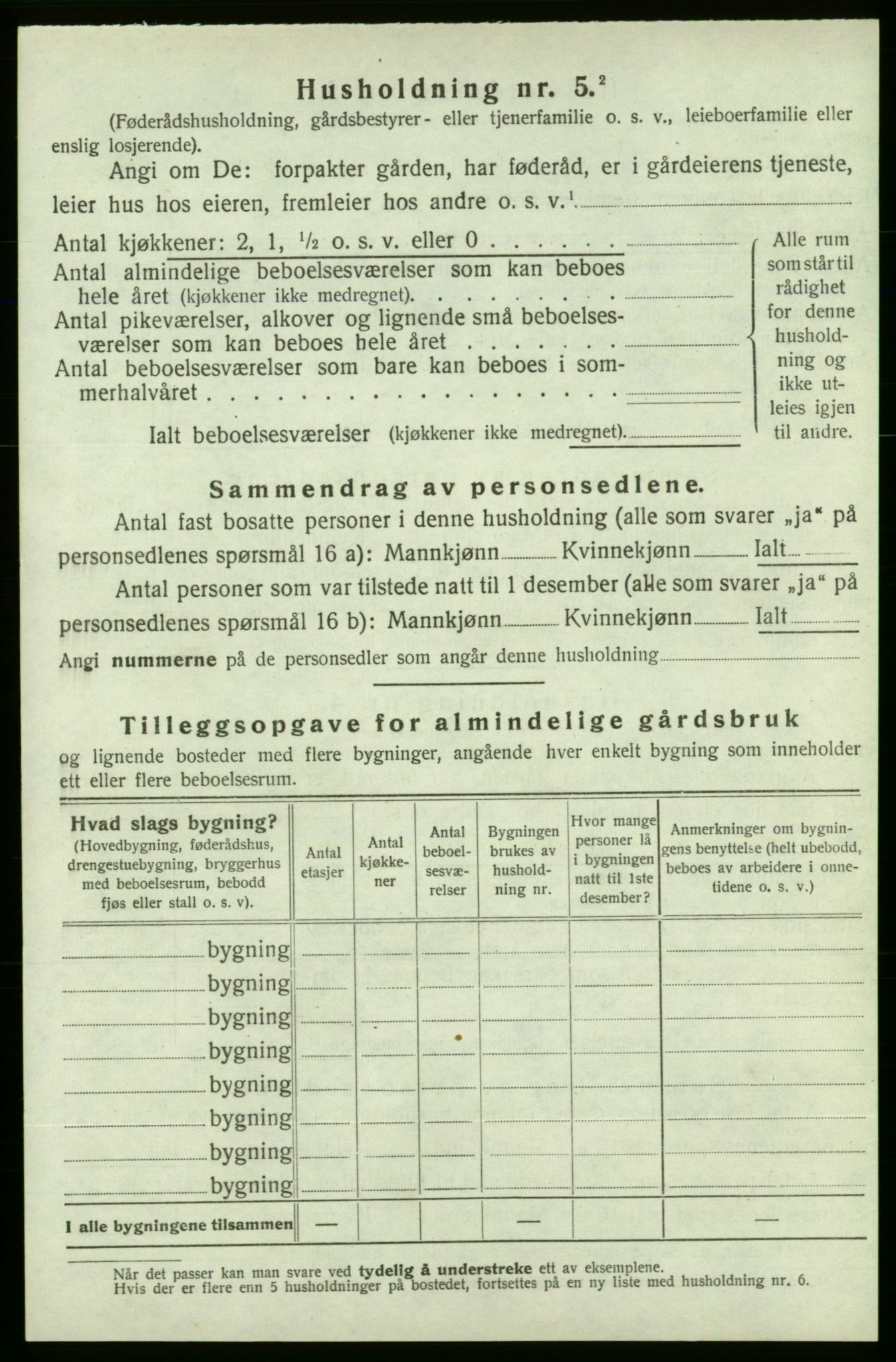 SAB, Folketelling 1920 for 1212 Skånevik herred, 1920, s. 181