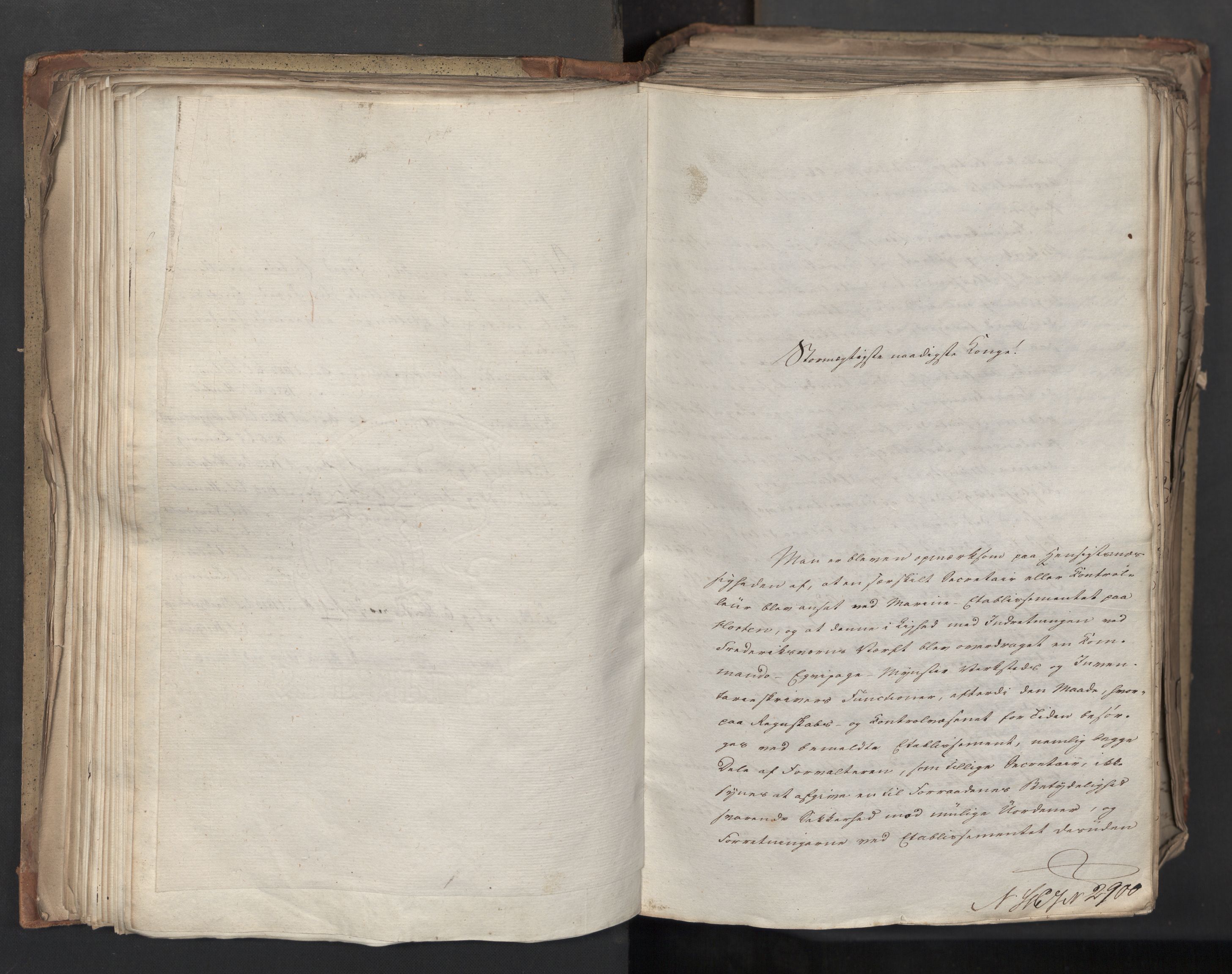 Statsrådsavdelingen i Stockholm, AV/RA-S-1003/D/Da/L0044: Regjeringsinnstillinger nr. 2846-3066, 1825, s. 124