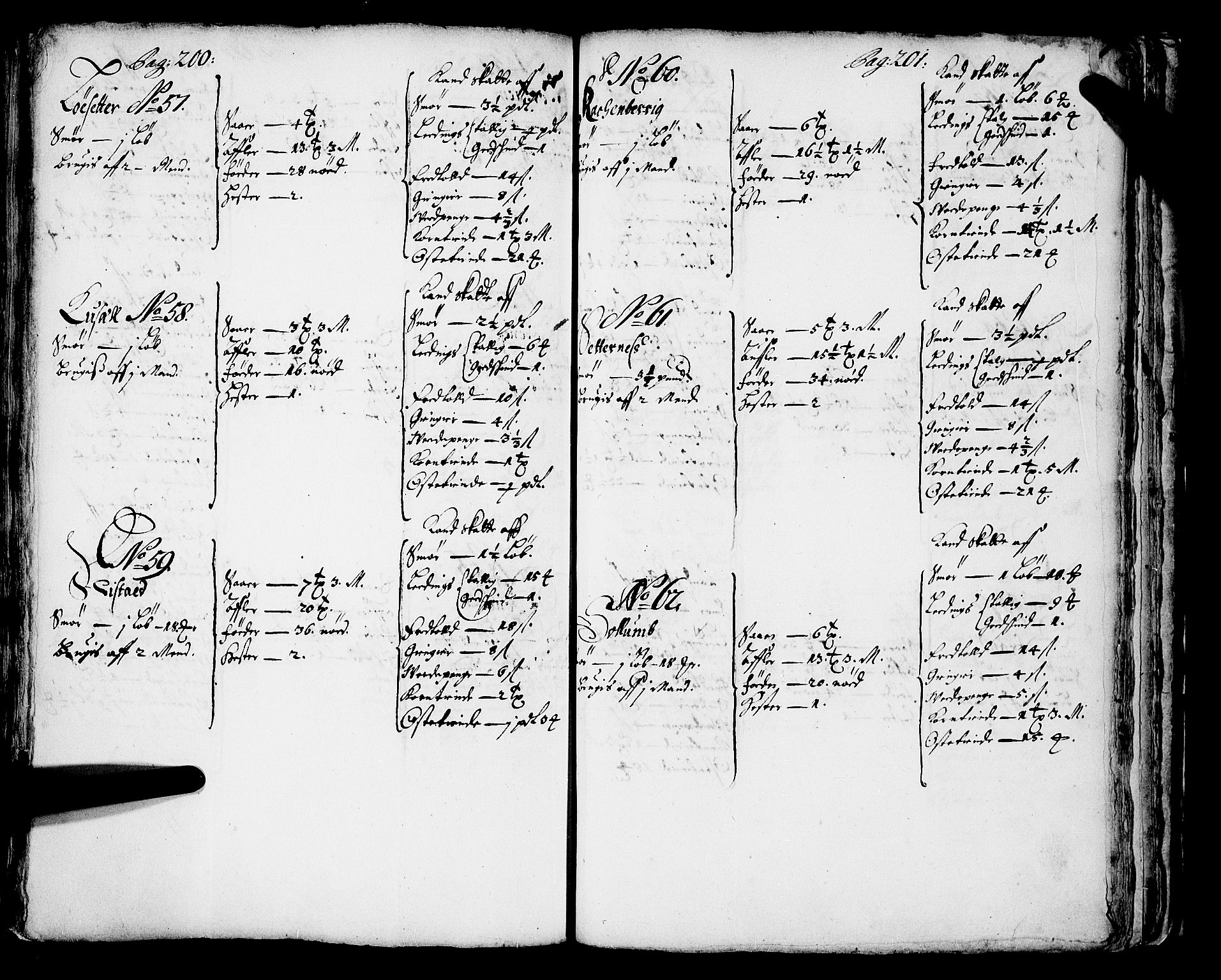 Rentekammeret inntil 1814, Realistisk ordnet avdeling, RA/EA-4070/N/Nb/Nba/L0043: Sunnfjord fogderi, 1667, s. 200-201