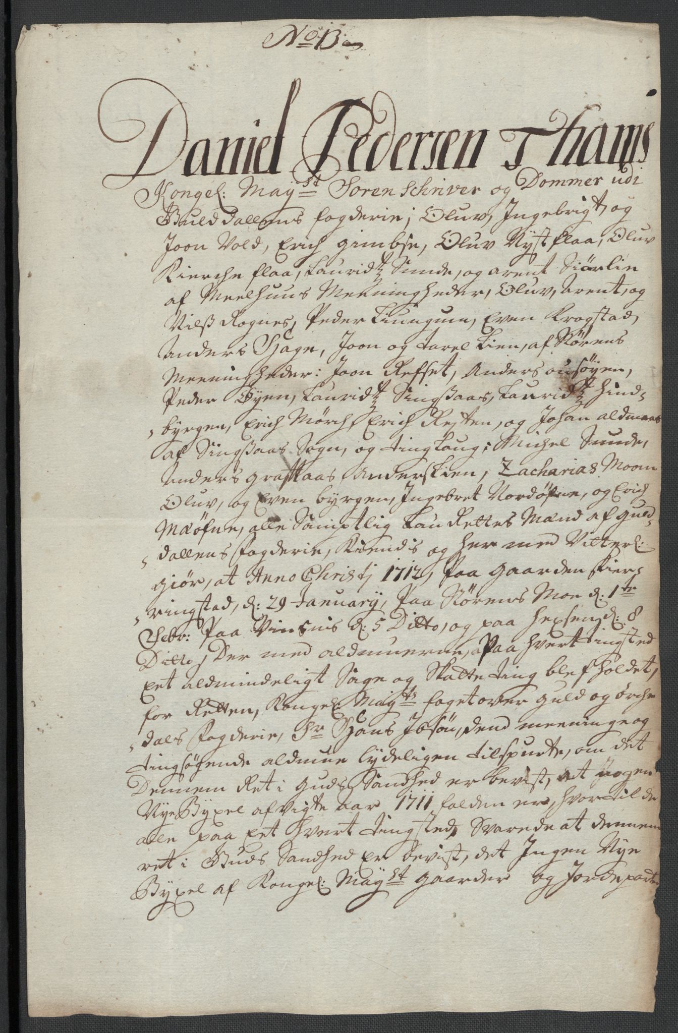 Rentekammeret inntil 1814, Reviderte regnskaper, Fogderegnskap, RA/EA-4092/R60/L3961: Fogderegnskap Orkdal og Gauldal, 1711, s. 381
