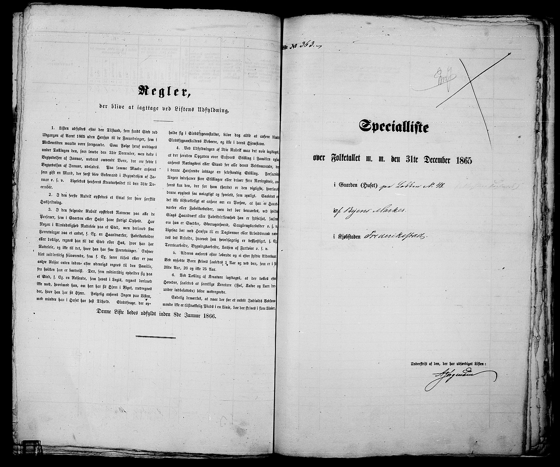 RA, Folketelling 1865 for 0103B Fredrikstad prestegjeld, Fredrikstad kjøpstad, 1865, s. 757