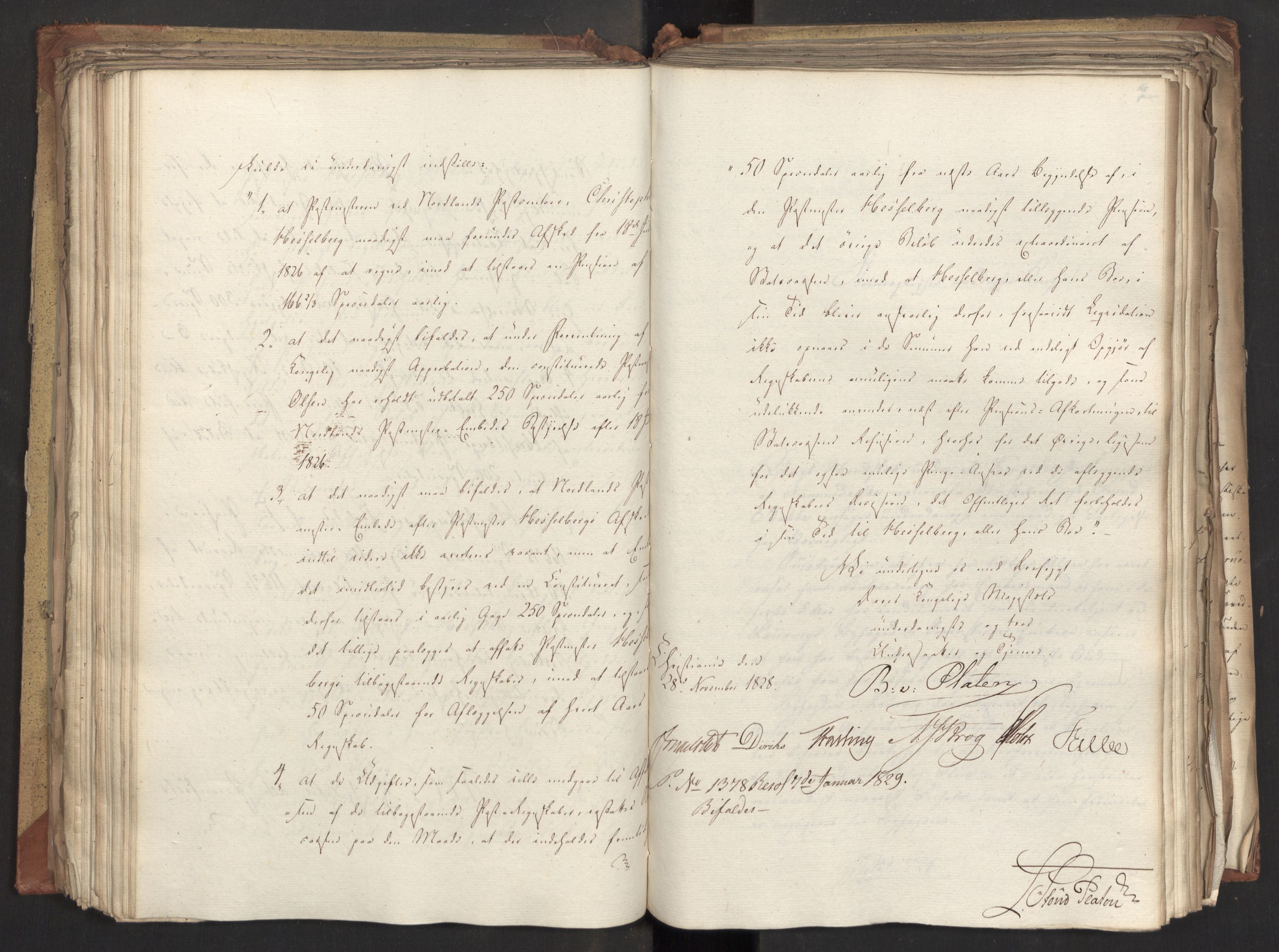 Statsrådsavdelingen i Stockholm, AV/RA-S-1003/D/Da/L0057: Regjeringsinnstillinger nr. 651-807, 1828, s. 219