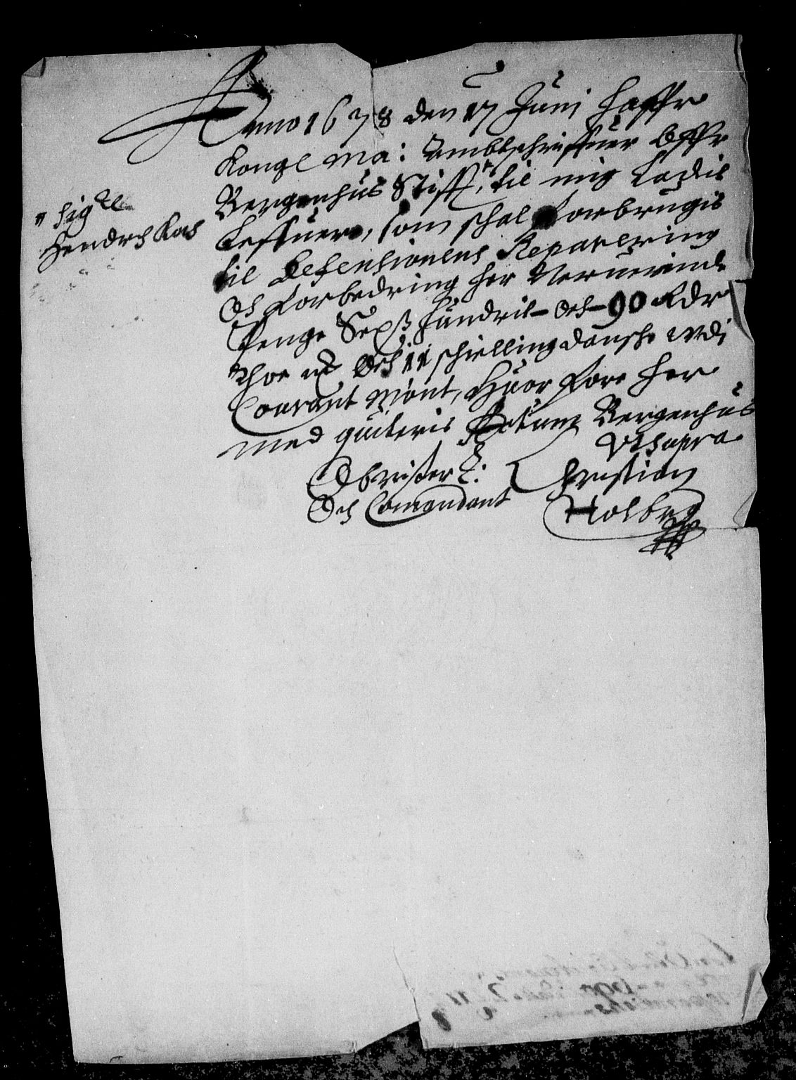 Rentekammeret inntil 1814, Reviderte regnskaper, Stiftamtstueregnskaper, Bergen stiftamt, AV/RA-EA-6043/R/Rc/L0057: Bergen stiftamt, 1675-1680