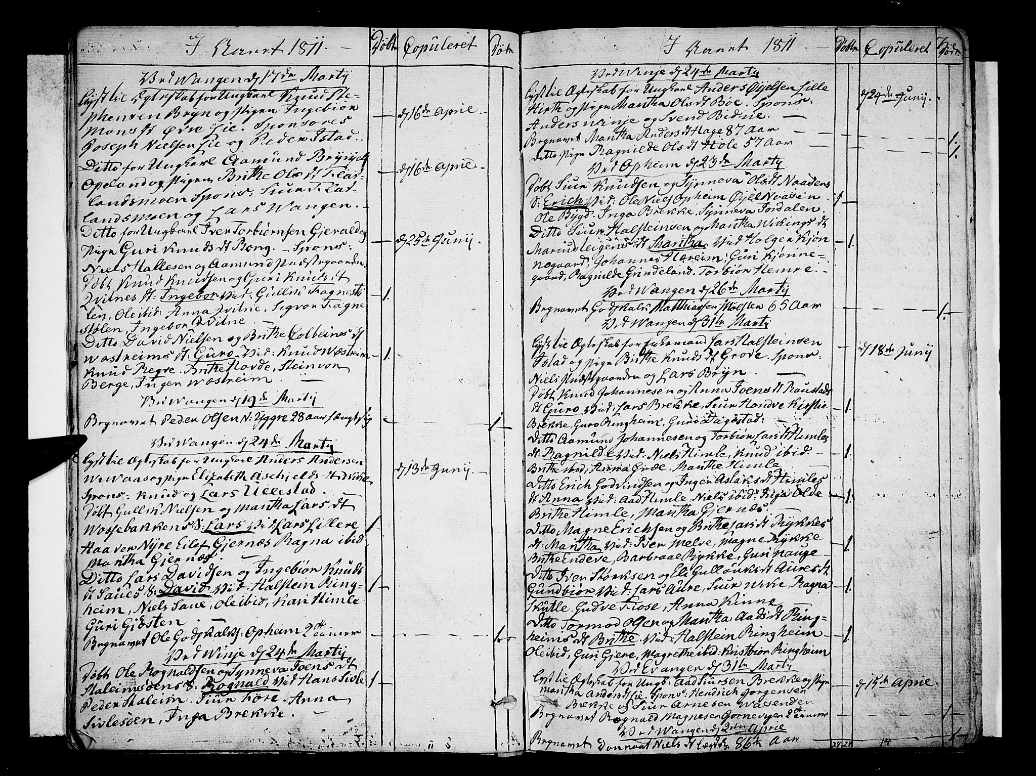 Voss sokneprestembete, AV/SAB-A-79001/H/Haa: Ministerialbok nr. A 10, 1810-1821, s. 7