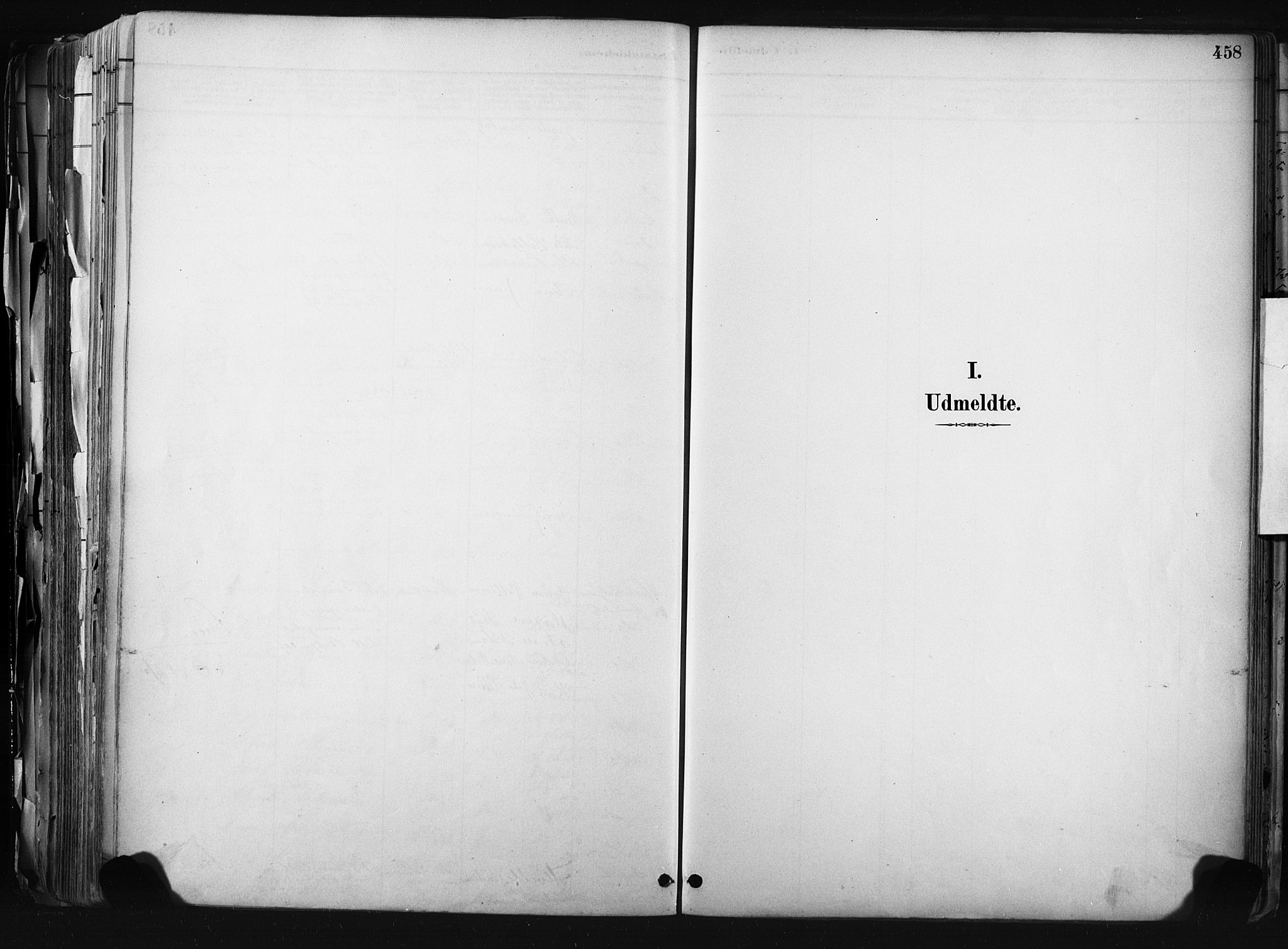 Kongsberg kirkebøker, AV/SAKO-A-22/F/Fb/L0002: Ministerialbok nr. II 2, 1886-1896, s. 458