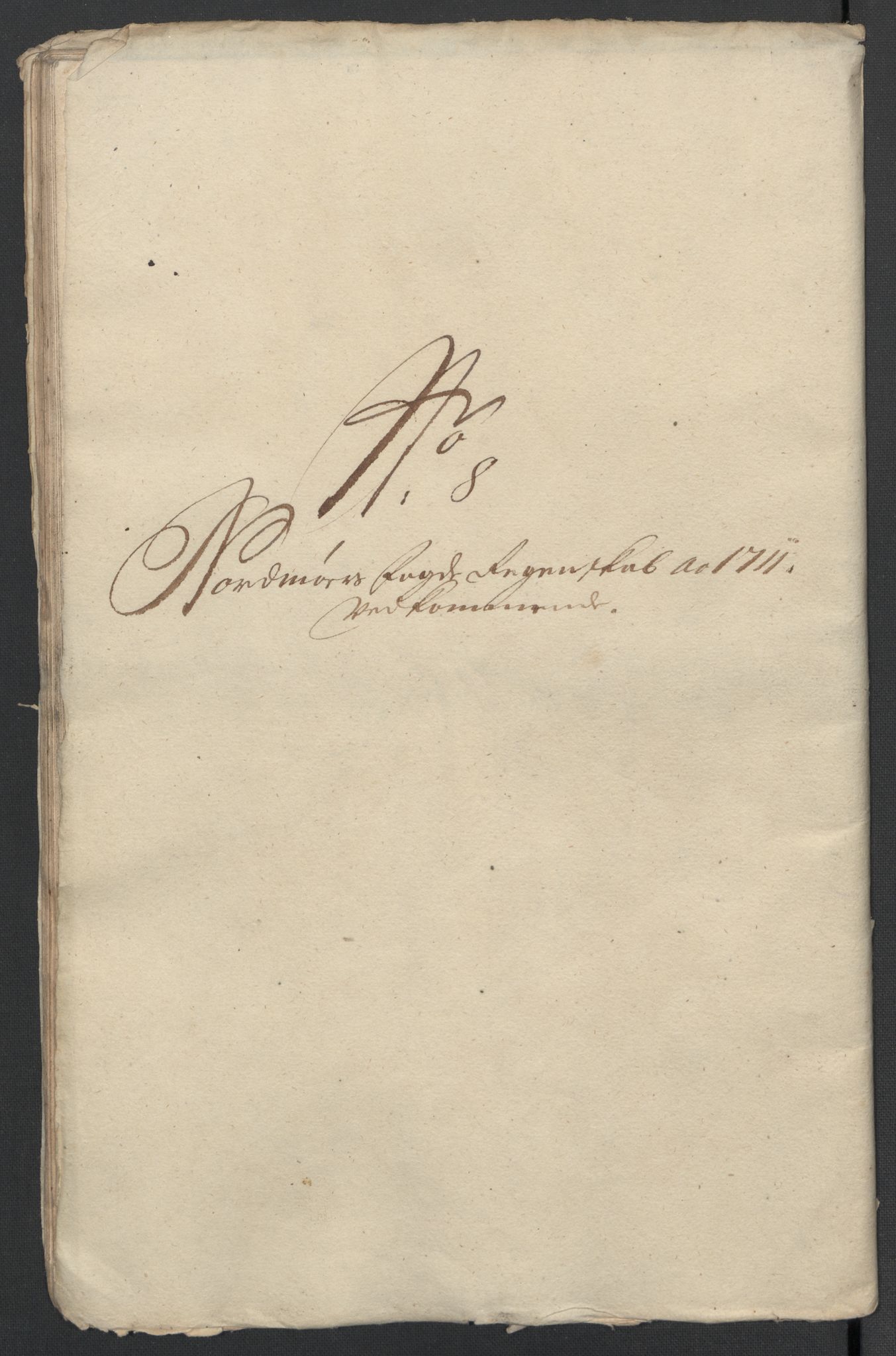 Rentekammeret inntil 1814, Reviderte regnskaper, Fogderegnskap, AV/RA-EA-4092/R56/L3745: Fogderegnskap Nordmøre, 1711, s. 223