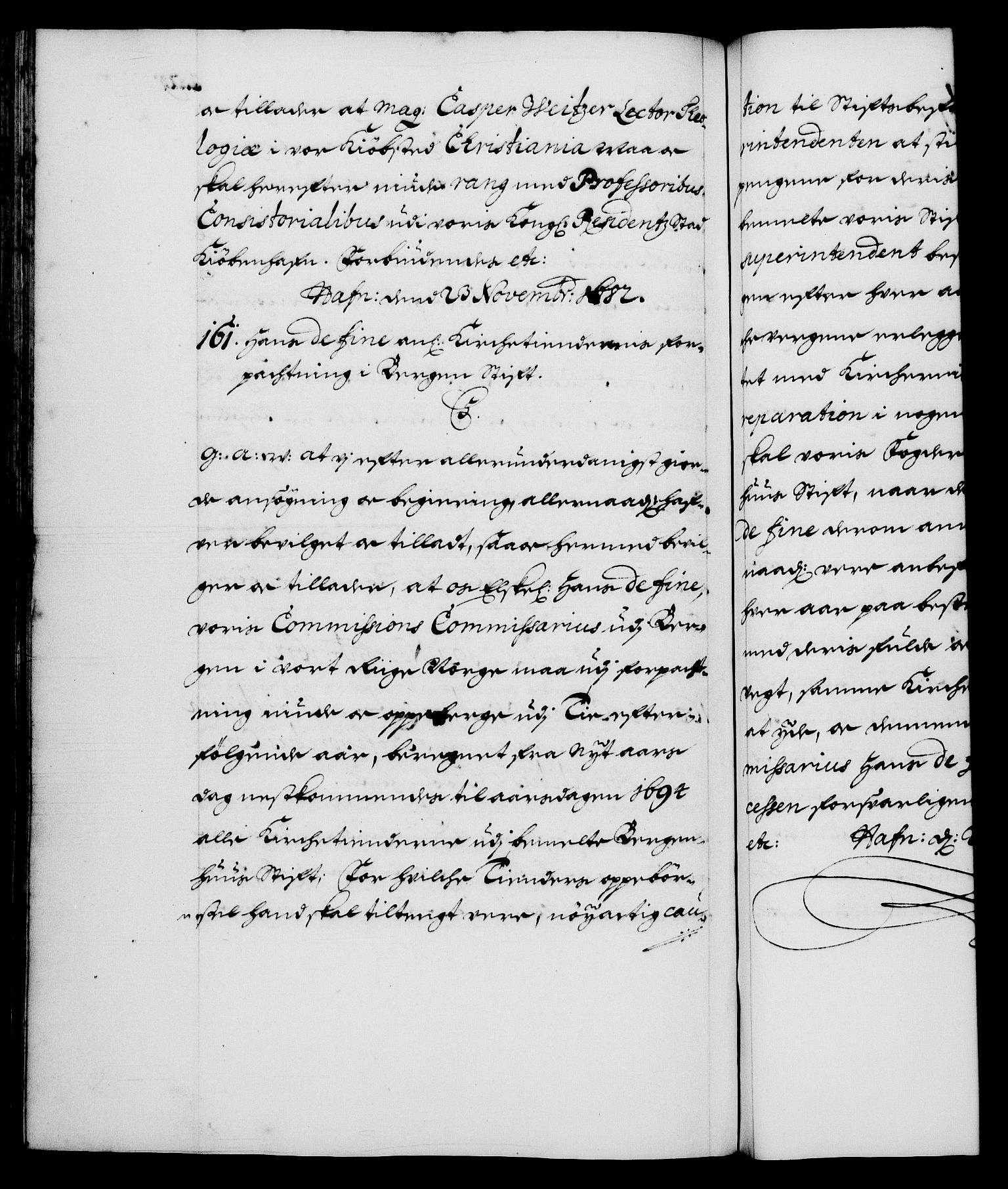 Danske Kanselli 1572-1799, RA/EA-3023/F/Fc/Fca/Fcaa/L0013: Norske registre (mikrofilm), 1681-1684, s. 259b