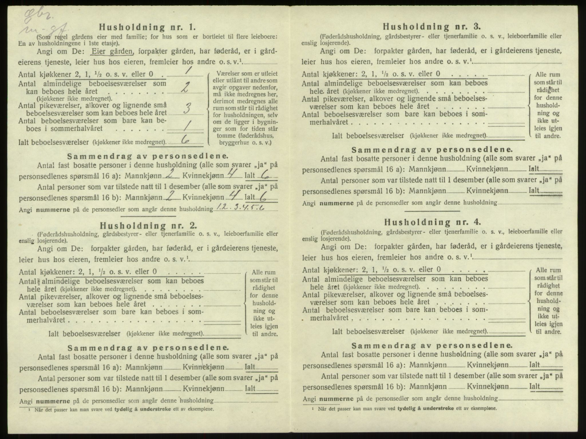 SAB, Folketelling 1920 for 1447 Innvik herred, 1920, s. 398