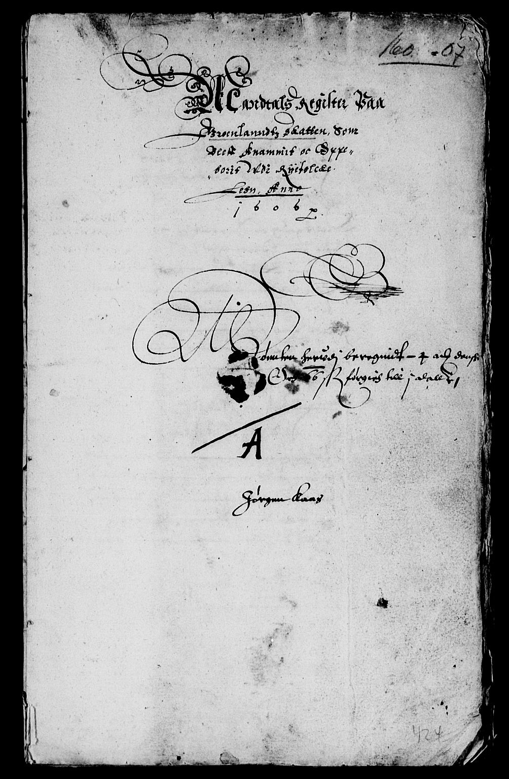 Rentekammeret inntil 1814, Reviderte regnskaper, Lensregnskaper, RA/EA-5023/R/Rb/Rbs/L0002: Stavanger len, 1605-1611