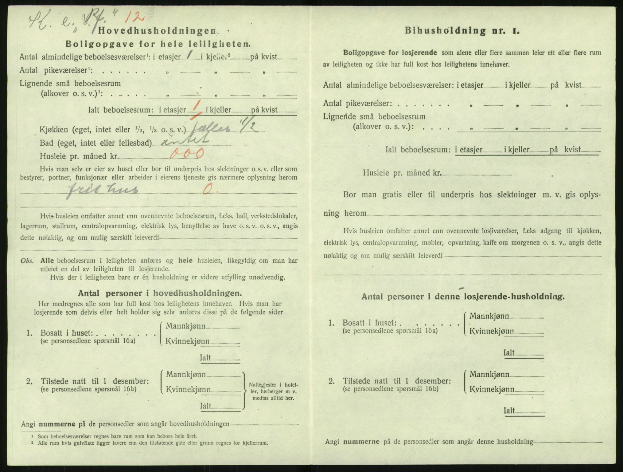 SAST, Folketelling 1920 for 1102 Sandnes ladested, 1920, s. 2487