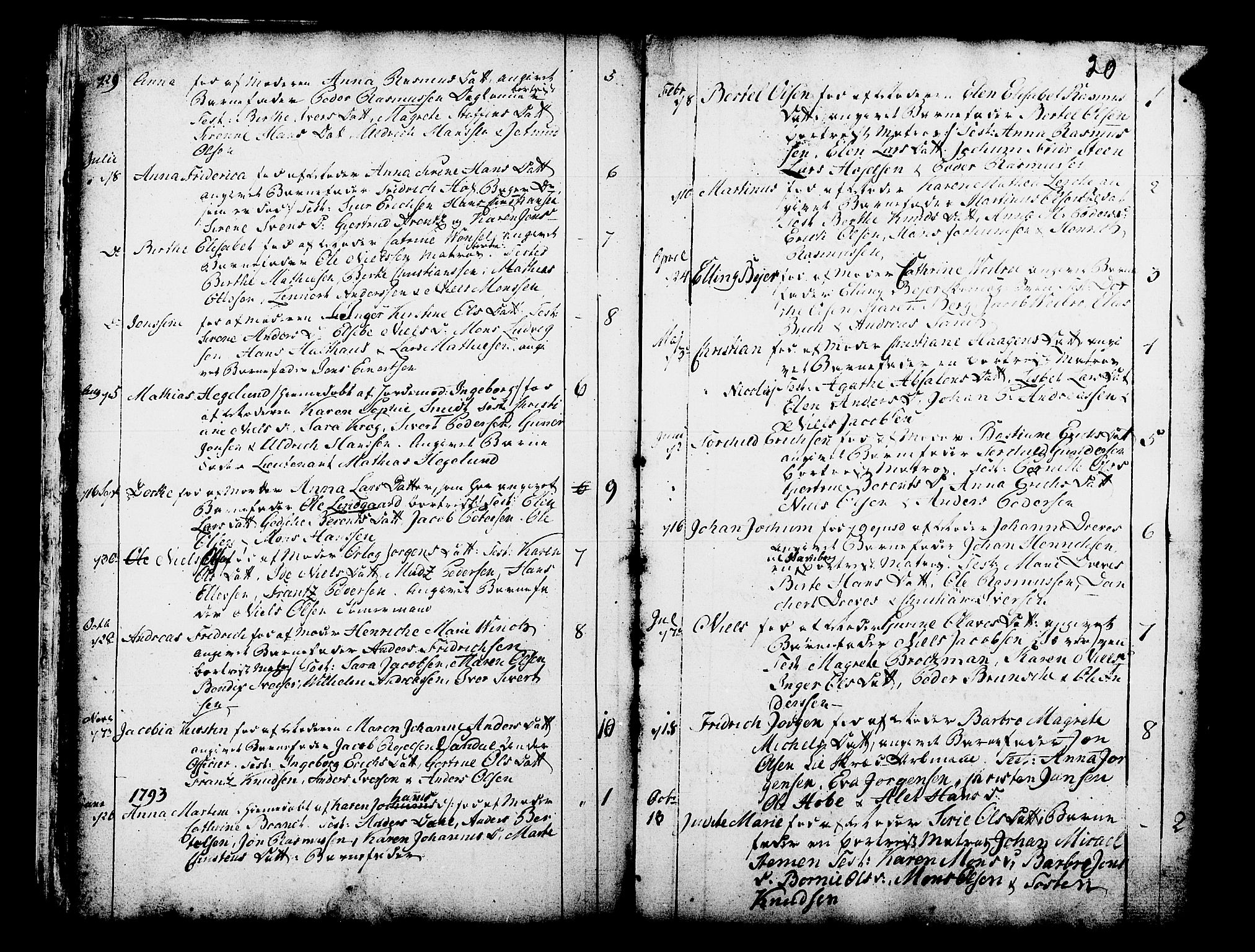 Domkirken sokneprestembete, AV/SAB-A-74801/H/Haa/L0003: Ministerialbok nr. A 3, 1758-1789, s. 20