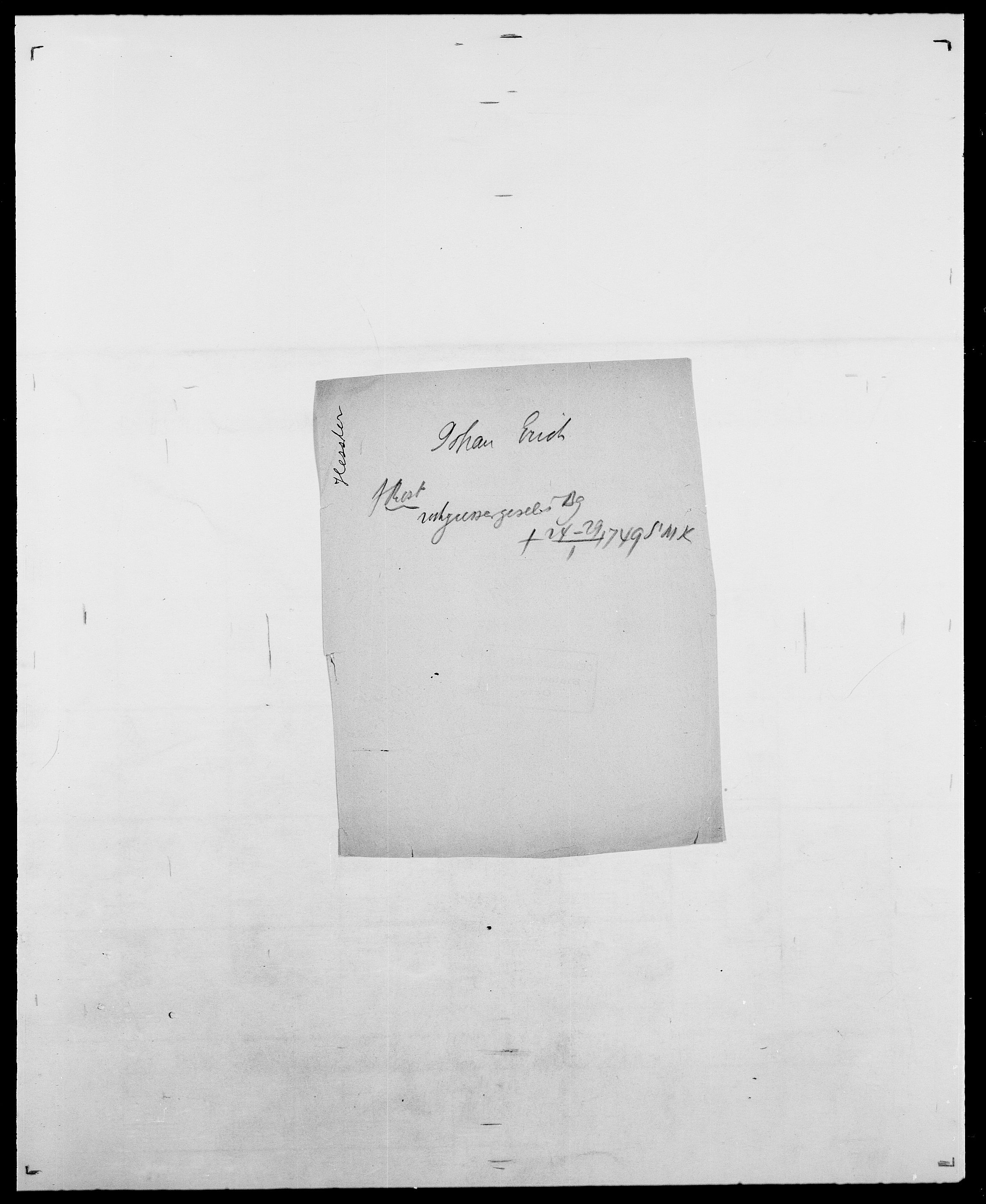 Delgobe, Charles Antoine - samling, SAO/PAO-0038/D/Da/L0017: Helander - Hjørne, s. 349