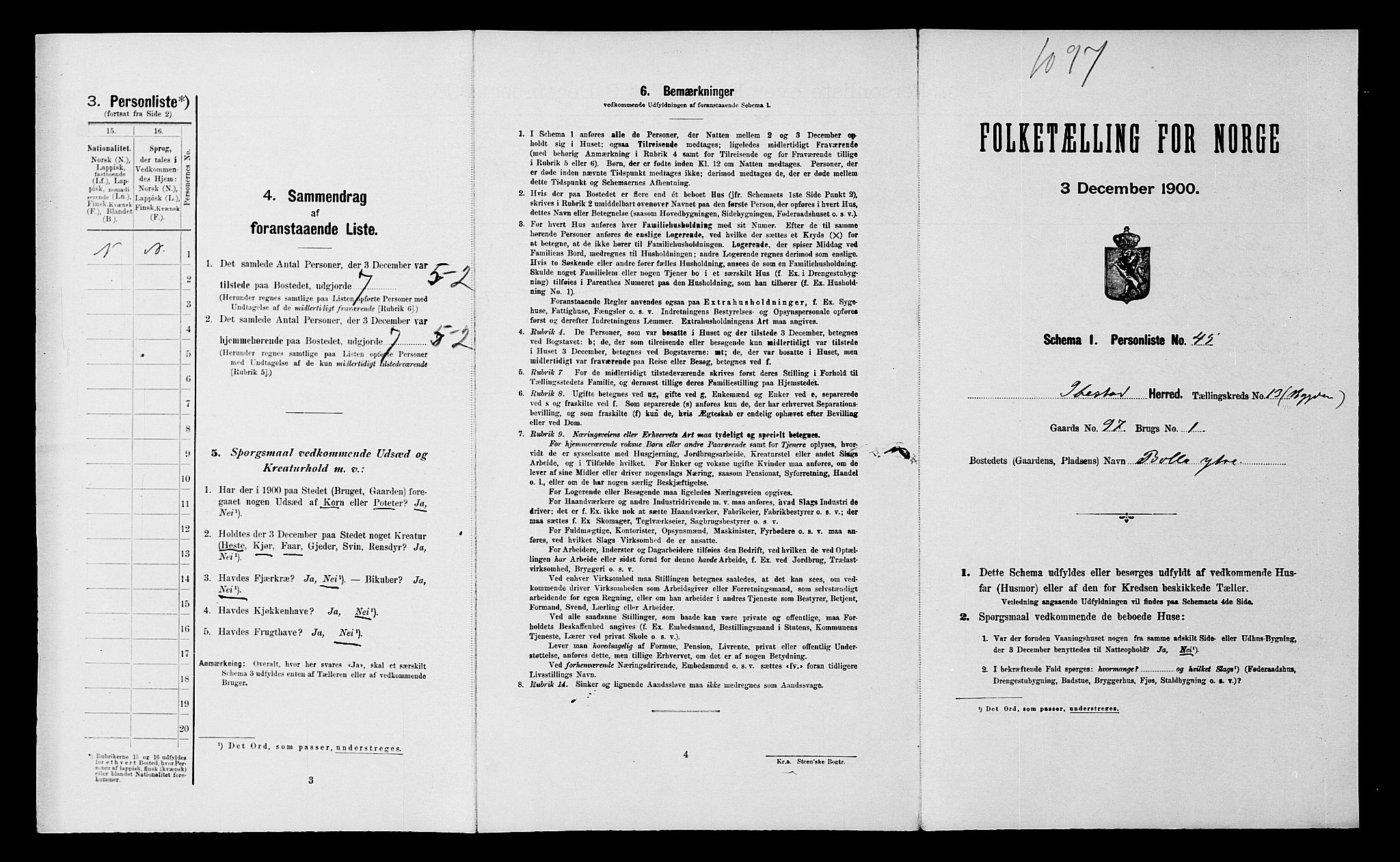 SATØ, Folketelling 1900 for 1917 Ibestad herred, 1900, s. 1741