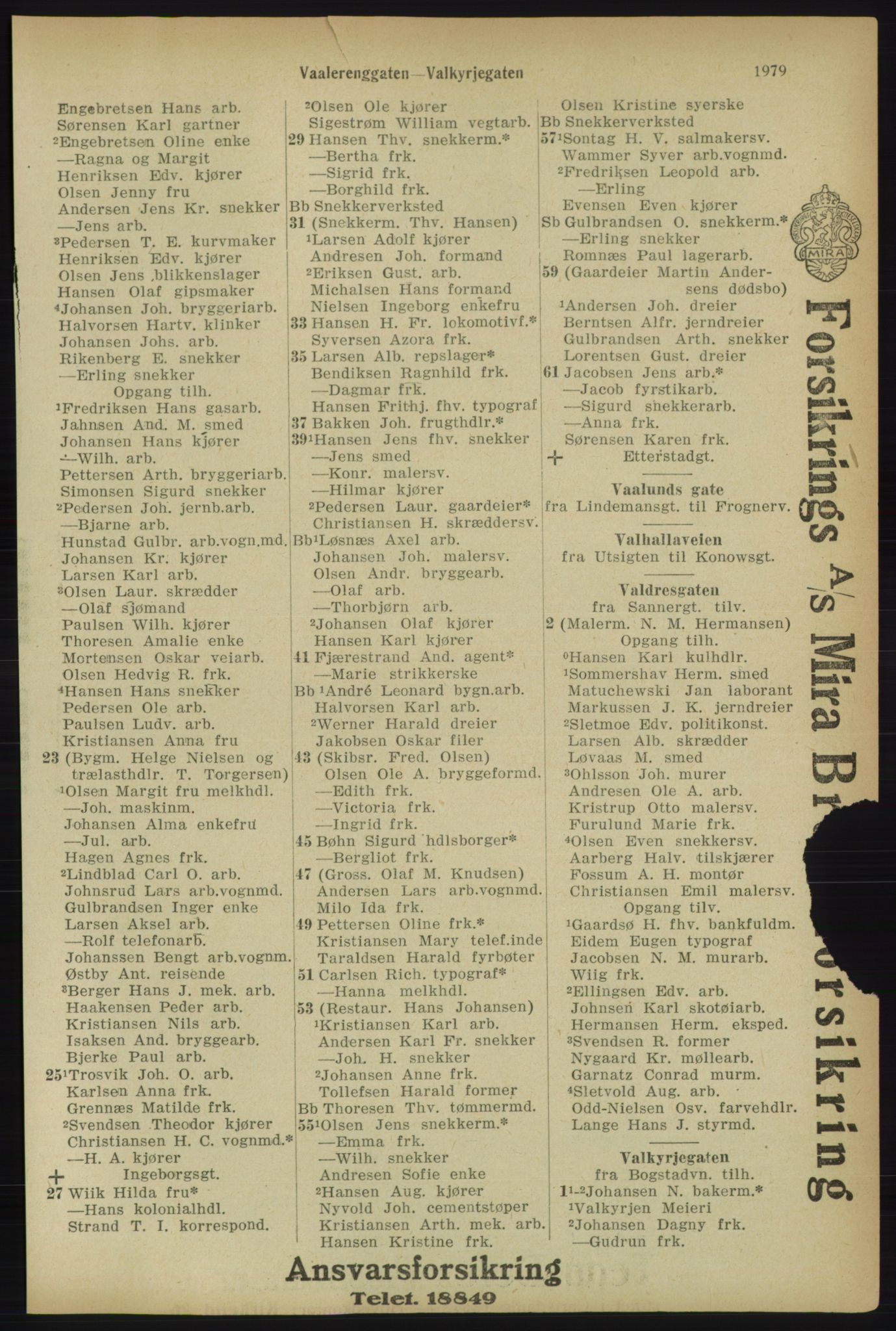 Kristiania/Oslo adressebok, PUBL/-, 1918, s. 2132