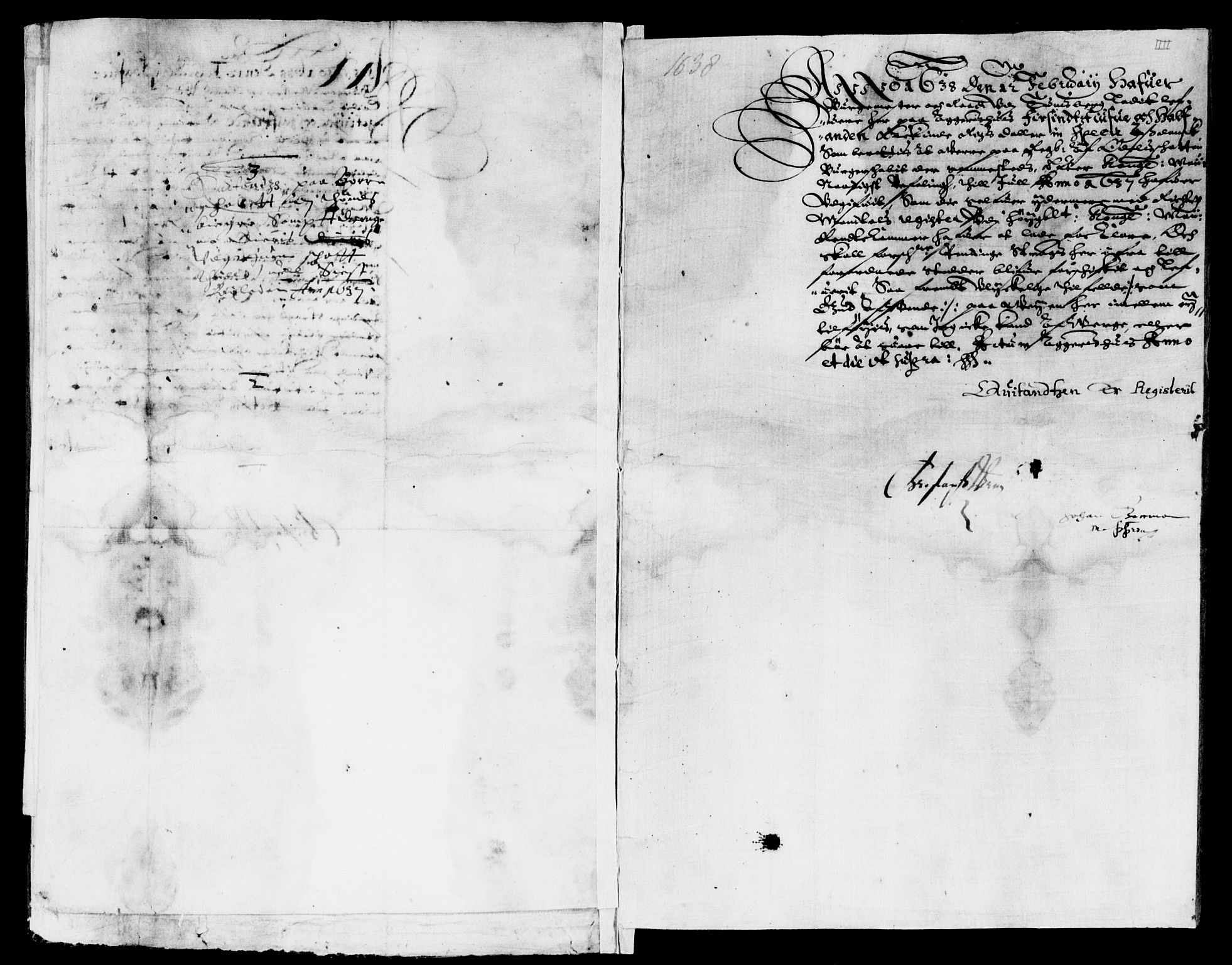 Rentekammeret inntil 1814, Reviderte regnskaper, Lensregnskaper, RA/EA-5023/R/Rb/Rbo/L0017: Tønsberg len, 1636-1638