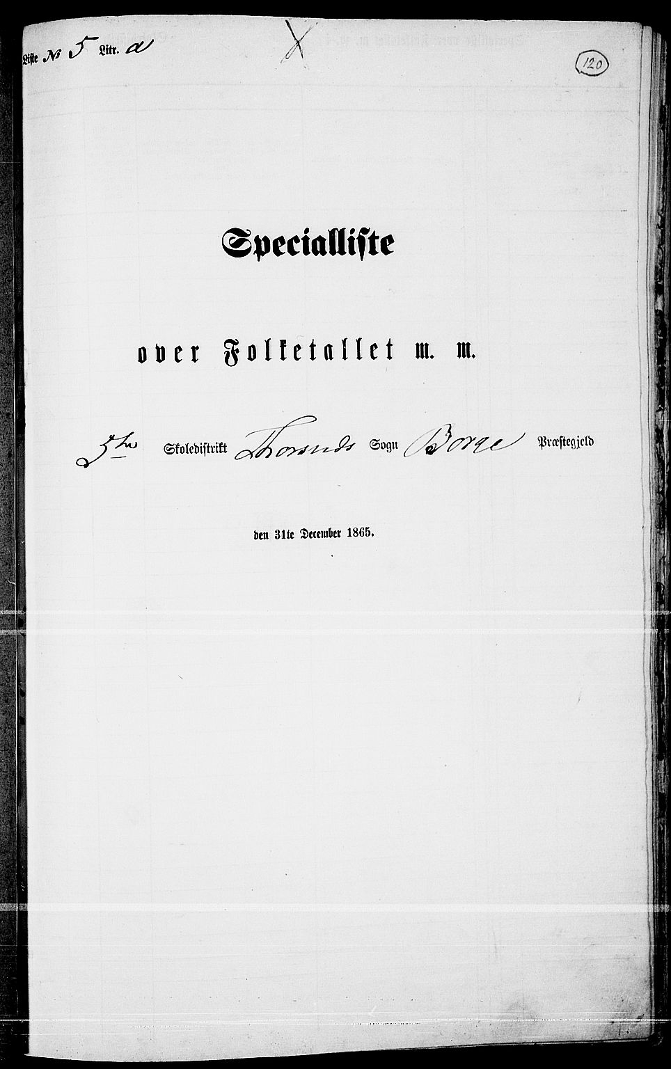 RA, Folketelling 1865 for 0113P Borge prestegjeld, 1865, s. 109