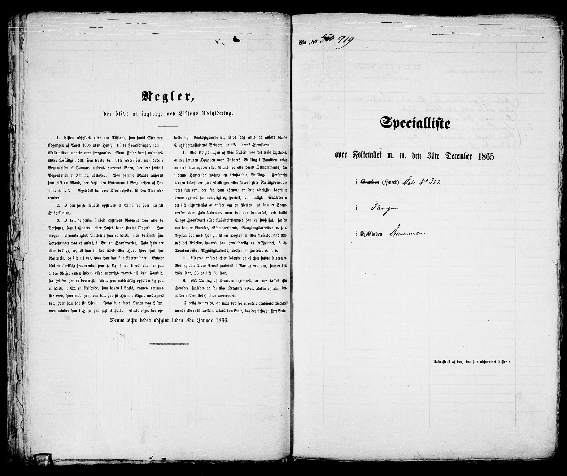 RA, Folketelling 1865 for 0602bP Strømsø prestegjeld i Drammen kjøpstad, 1865, s. 660