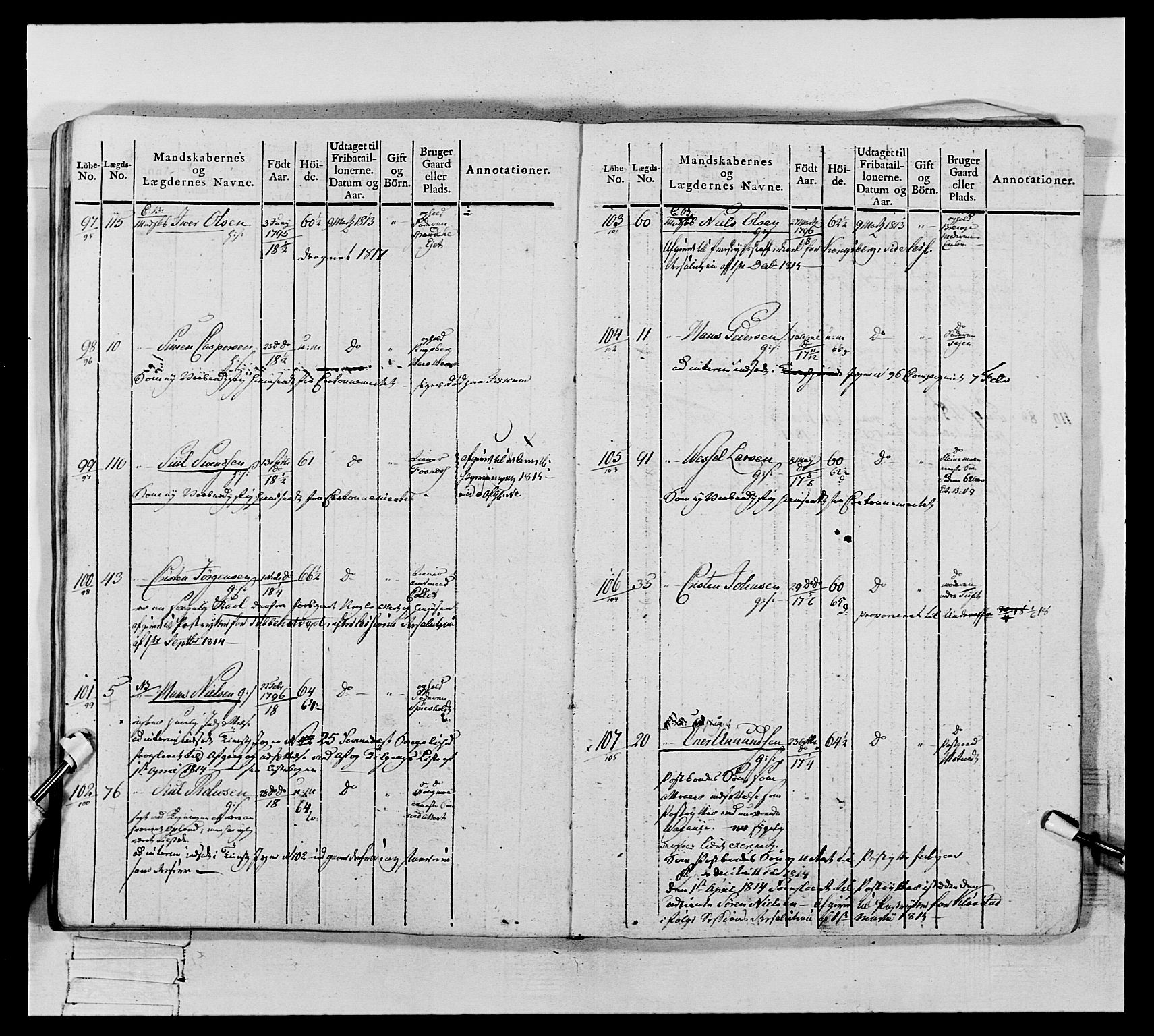 Generalitets- og kommissariatskollegiet, Det kongelige norske kommissariatskollegium, AV/RA-EA-5420/E/Eh/L0117: Telemarkske nasjonale infanteriregiment, 1812-1814, s. 482