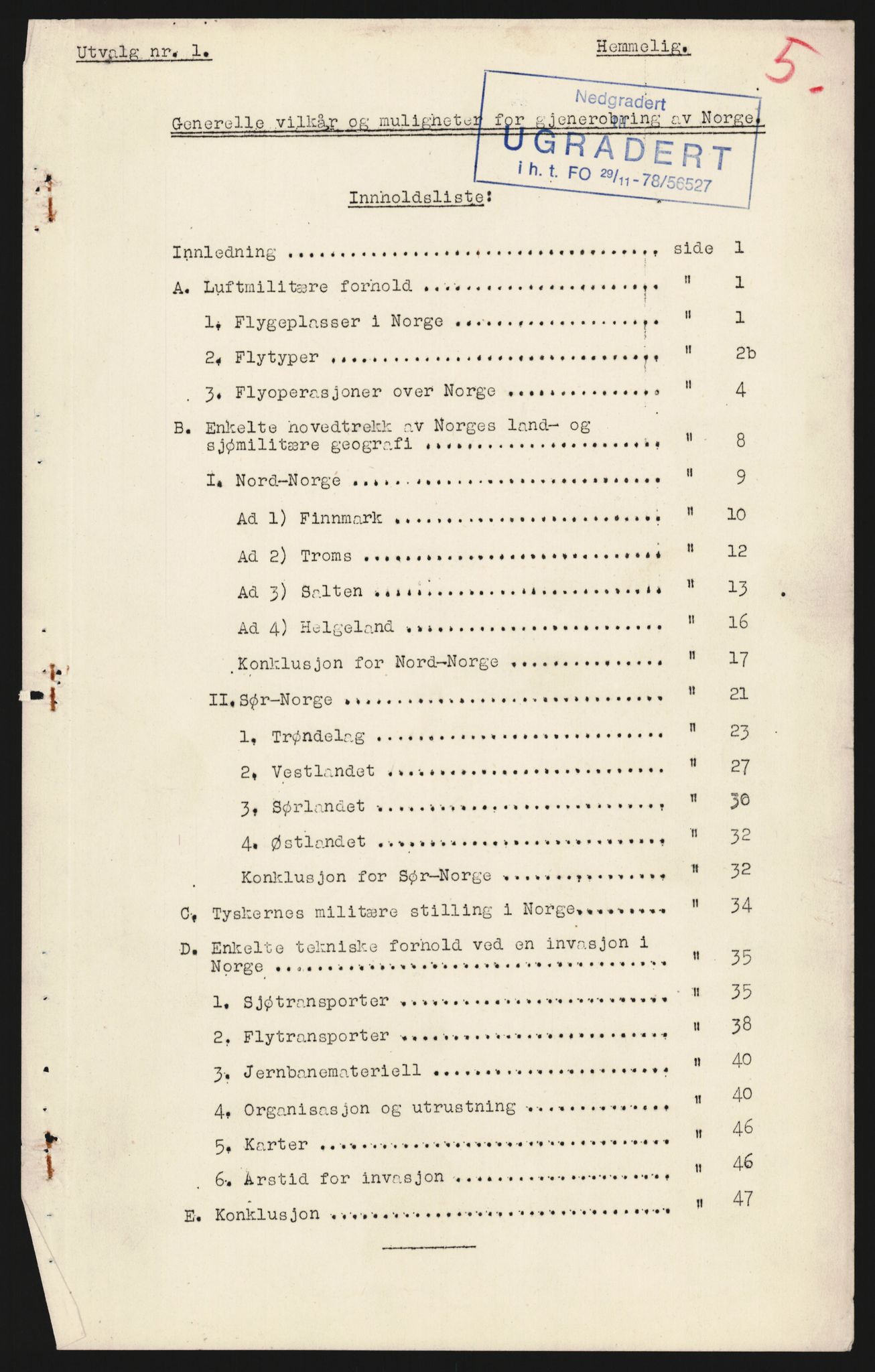 Forsvaret, Forsvarets overkommando, AV/RA-RAFA-1920/Da/L0114: Komiteer, utvalg, forhandlinger, 1942, s. 71