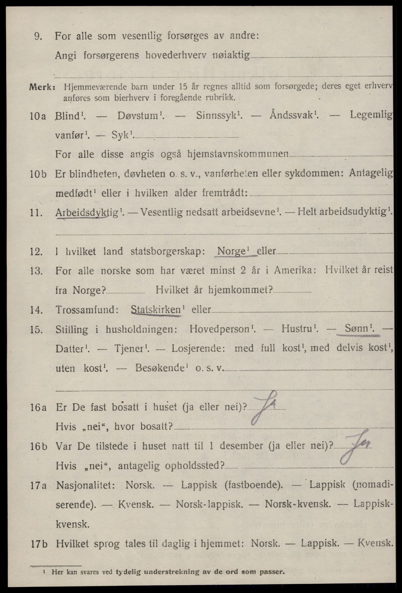 SAT, Folketelling 1920 for 1663 Malvik herred, 1920, s. 4679
