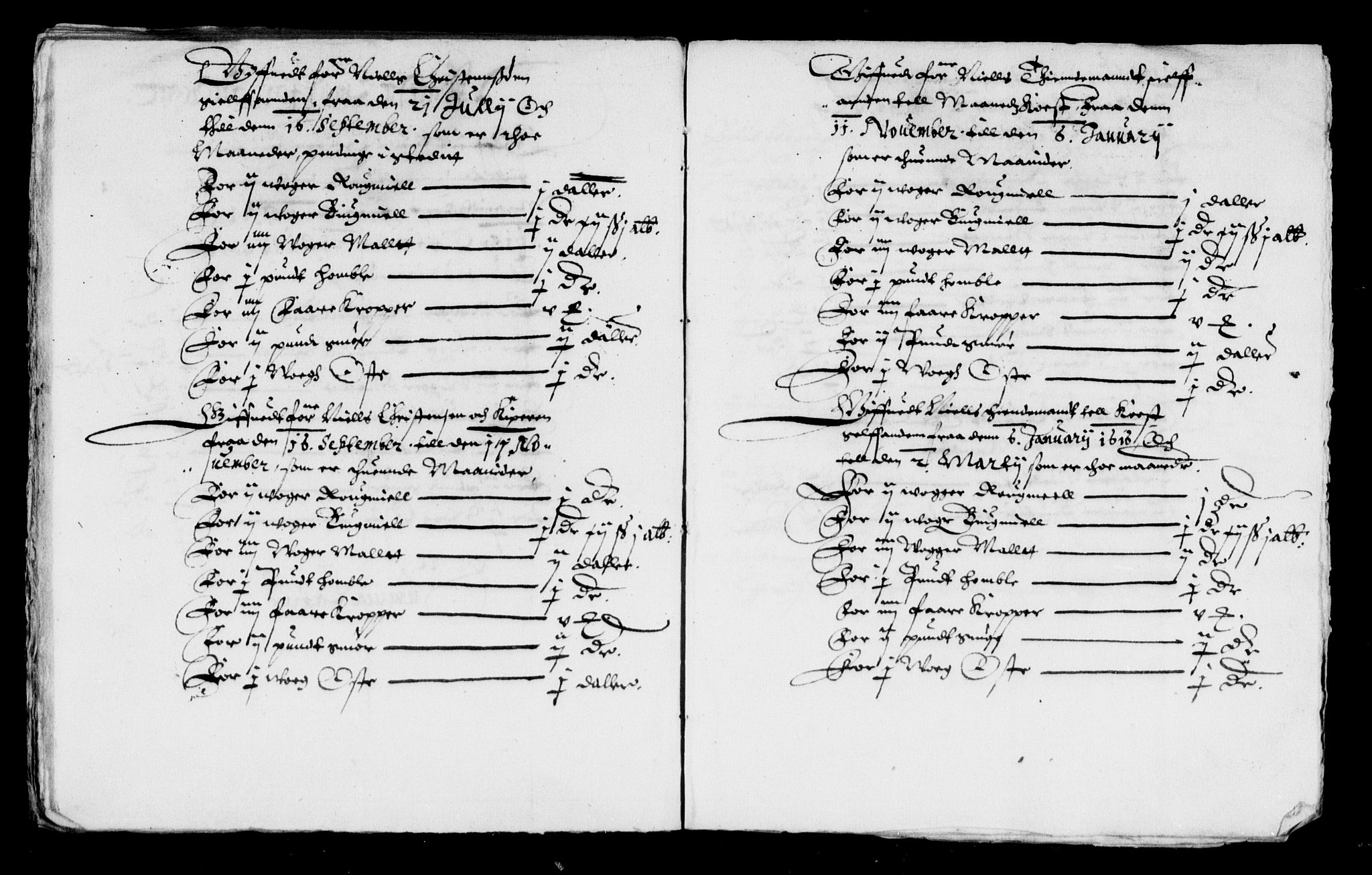 Rentekammeret inntil 1814, Reviderte regnskaper, Lensregnskaper, RA/EA-5023/R/Rb/Rbw/L0014: Trondheim len, 1615-1617