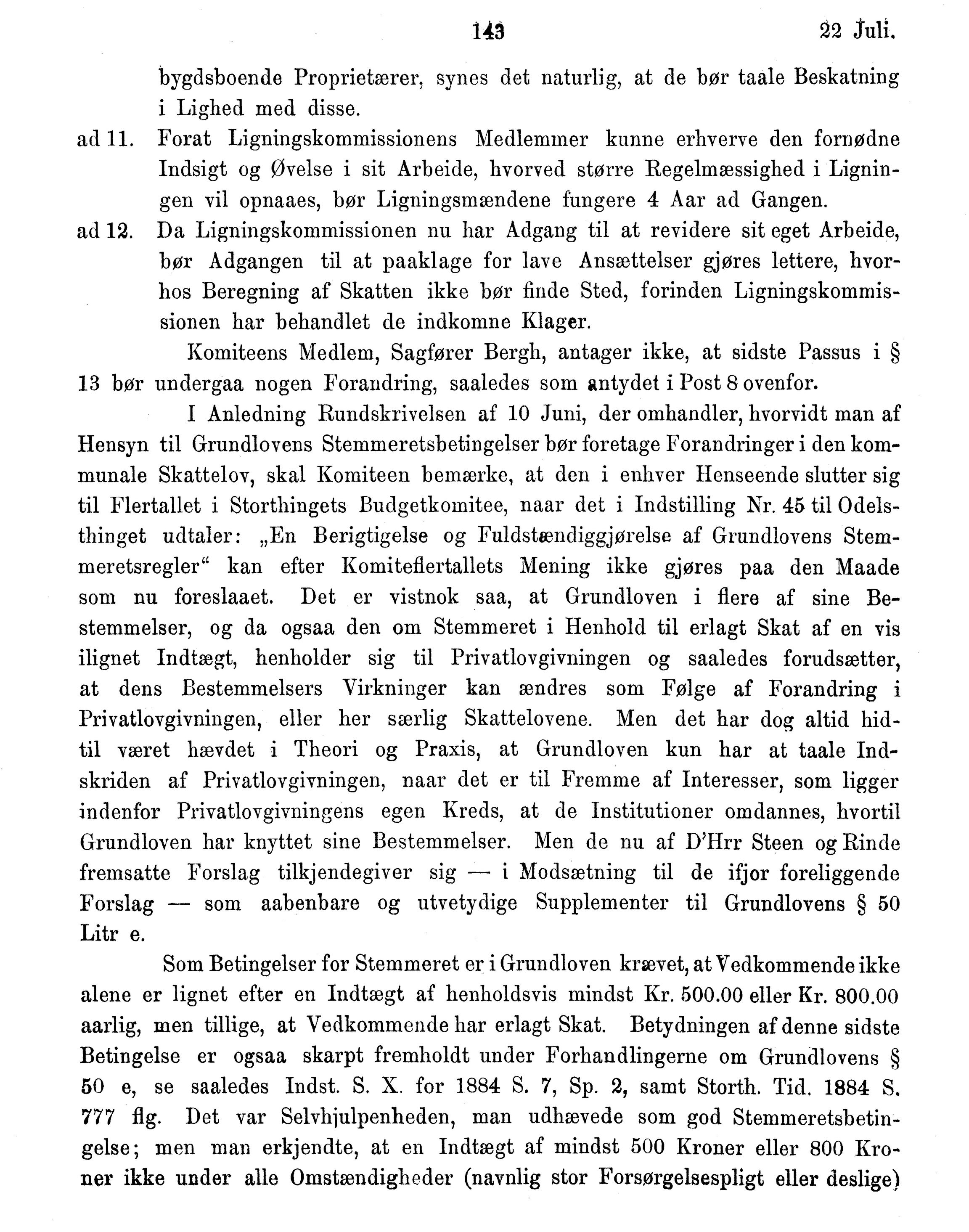 Nordland Fylkeskommune. Fylkestinget, AIN/NFK-17/176/A/Ac/L0015: Fylkestingsforhandlinger 1886-1890, 1886-1890