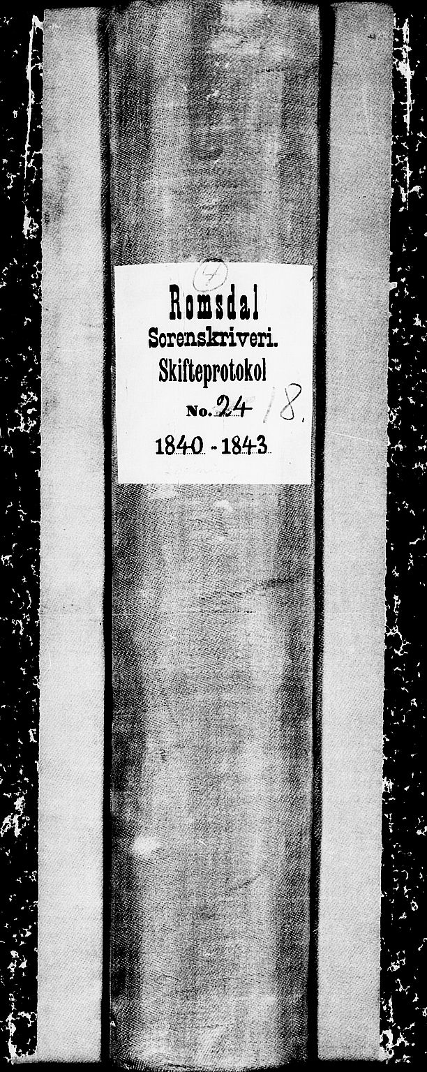 Romsdal sorenskriveri, SAT/A-4149/1/3/3A/L0018: Skifteutlodnings Protokoll 4, 1840-1843