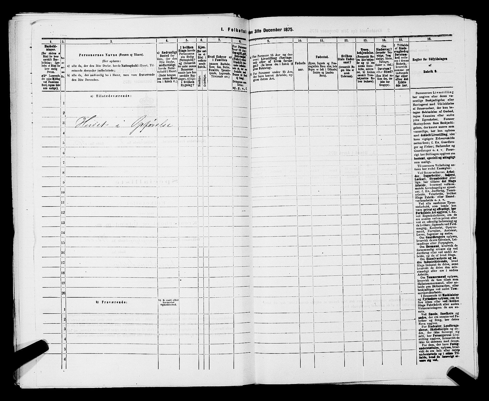 RA, Folketelling 1875 for 0103B Fredrikstad prestegjeld, Fredrikstad kjøpstad, 1875, s. 1336