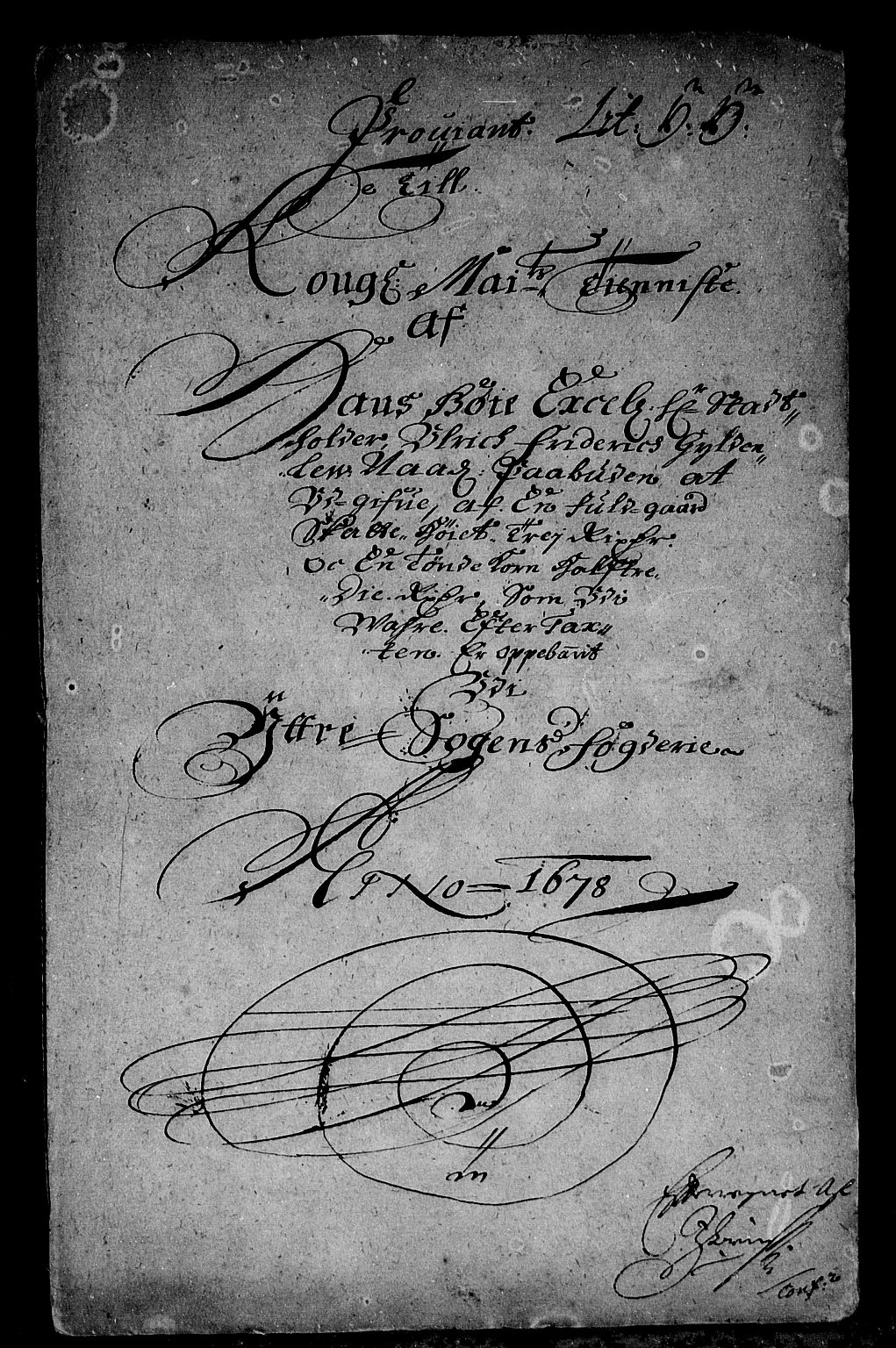 Rentekammeret inntil 1814, Reviderte regnskaper, Stiftamtstueregnskaper, Bergen stiftamt, AV/RA-EA-6043/R/Rc/L0053: Bergen stiftamt, 1678-1679