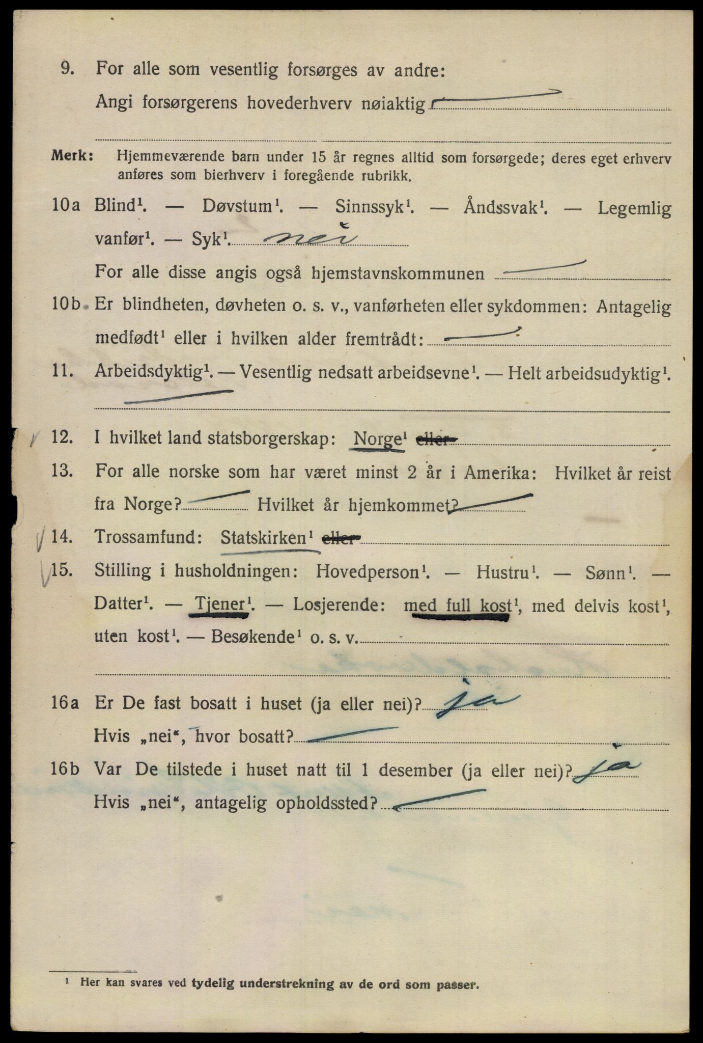 SAO, Folketelling 1920 for 0301 Kristiania kjøpstad, 1920, s. 248042