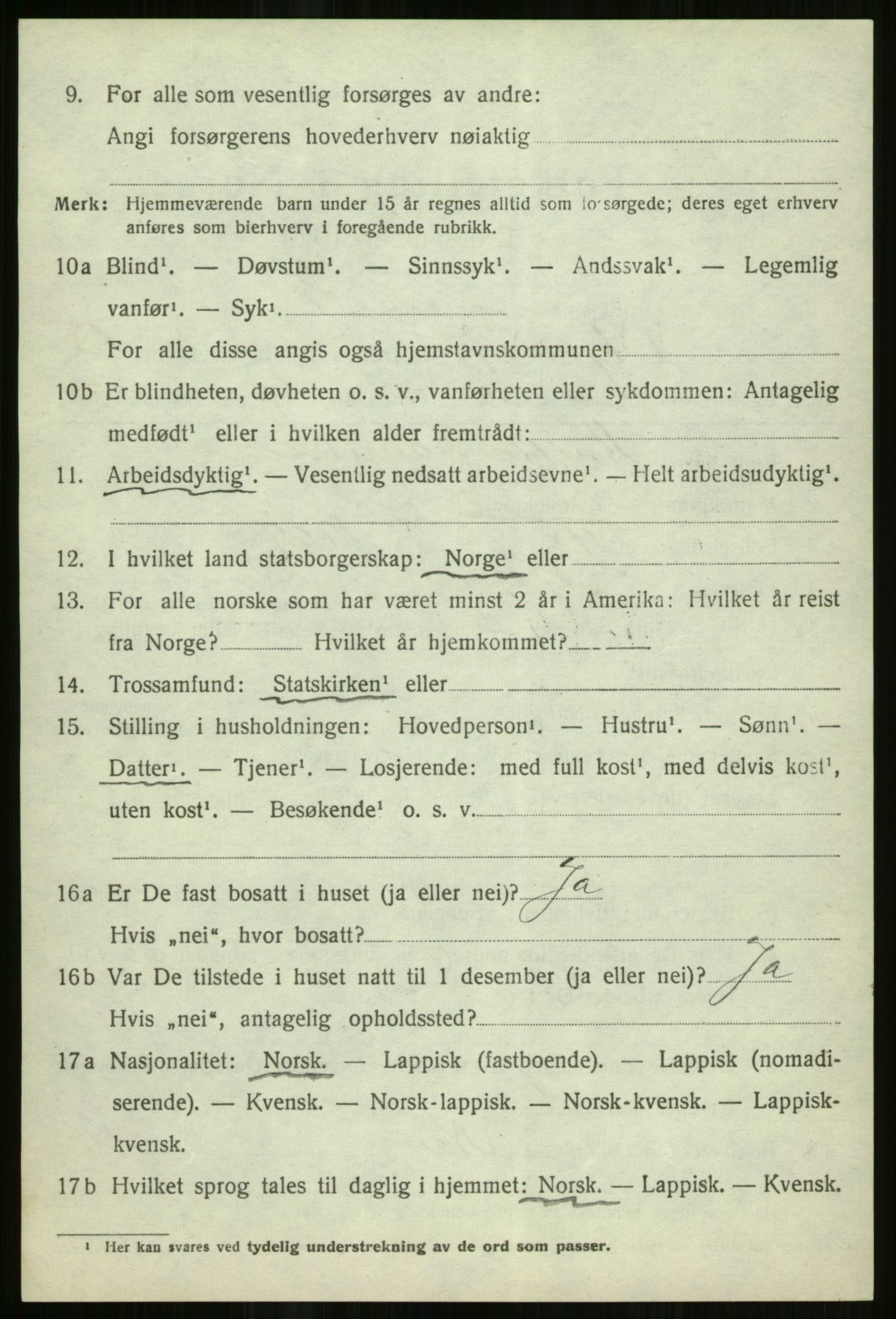 SATØ, Folketelling 1920 for 1941 Skjervøy herred, 1920, s. 6740