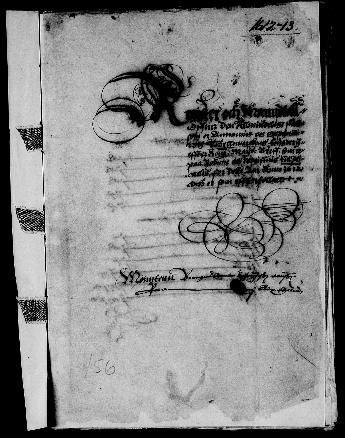 Rentekammeret inntil 1814, Reviderte regnskaper, Lensregnskaper, AV/RA-EA-5023/R/Rb/Rbp/L0004: Bratsberg len, 1610-1613