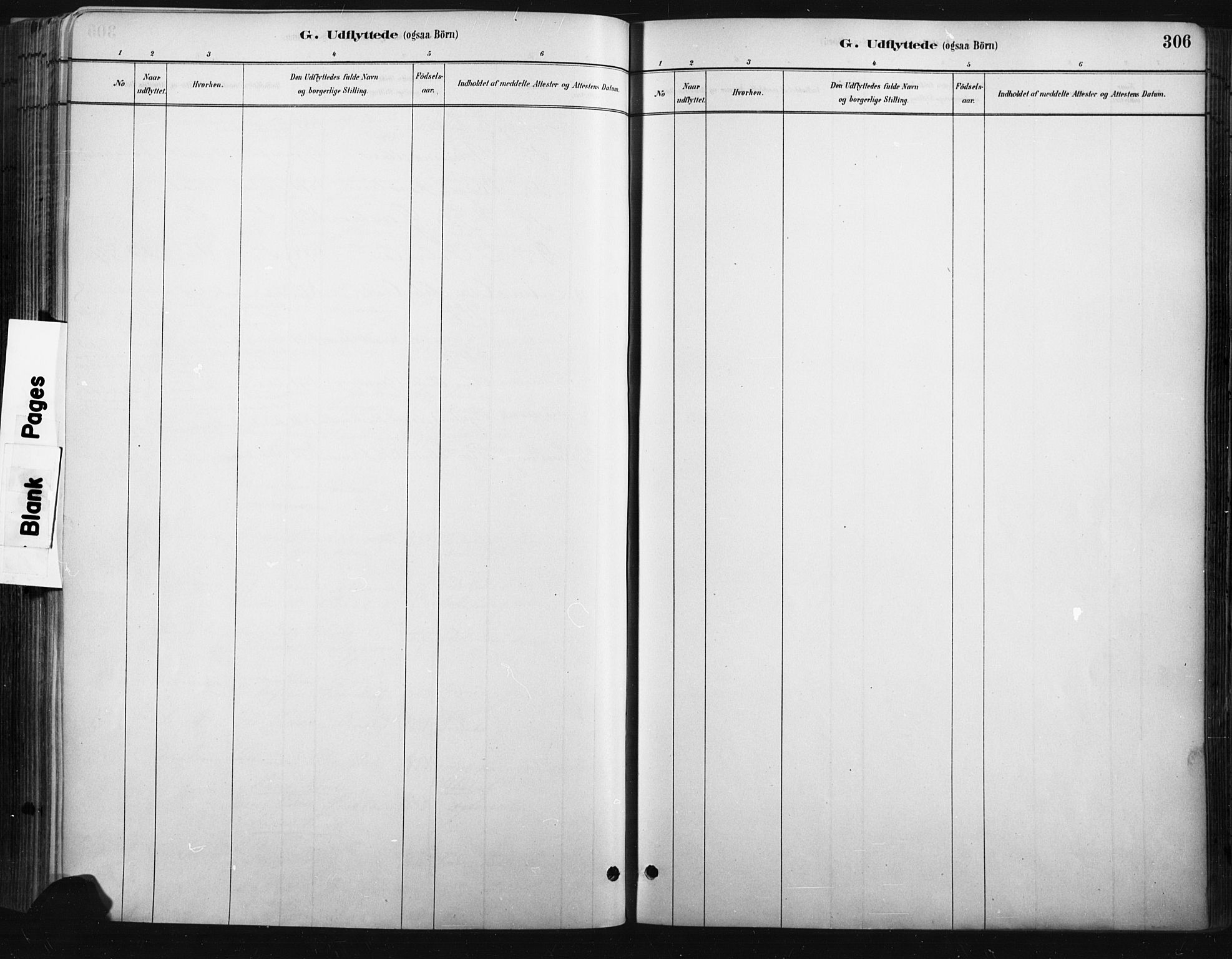 Trysil prestekontor, AV/SAH-PREST-046/H/Ha/Haa/L0009: Ministerialbok nr. 9, 1881-1897, s. 306