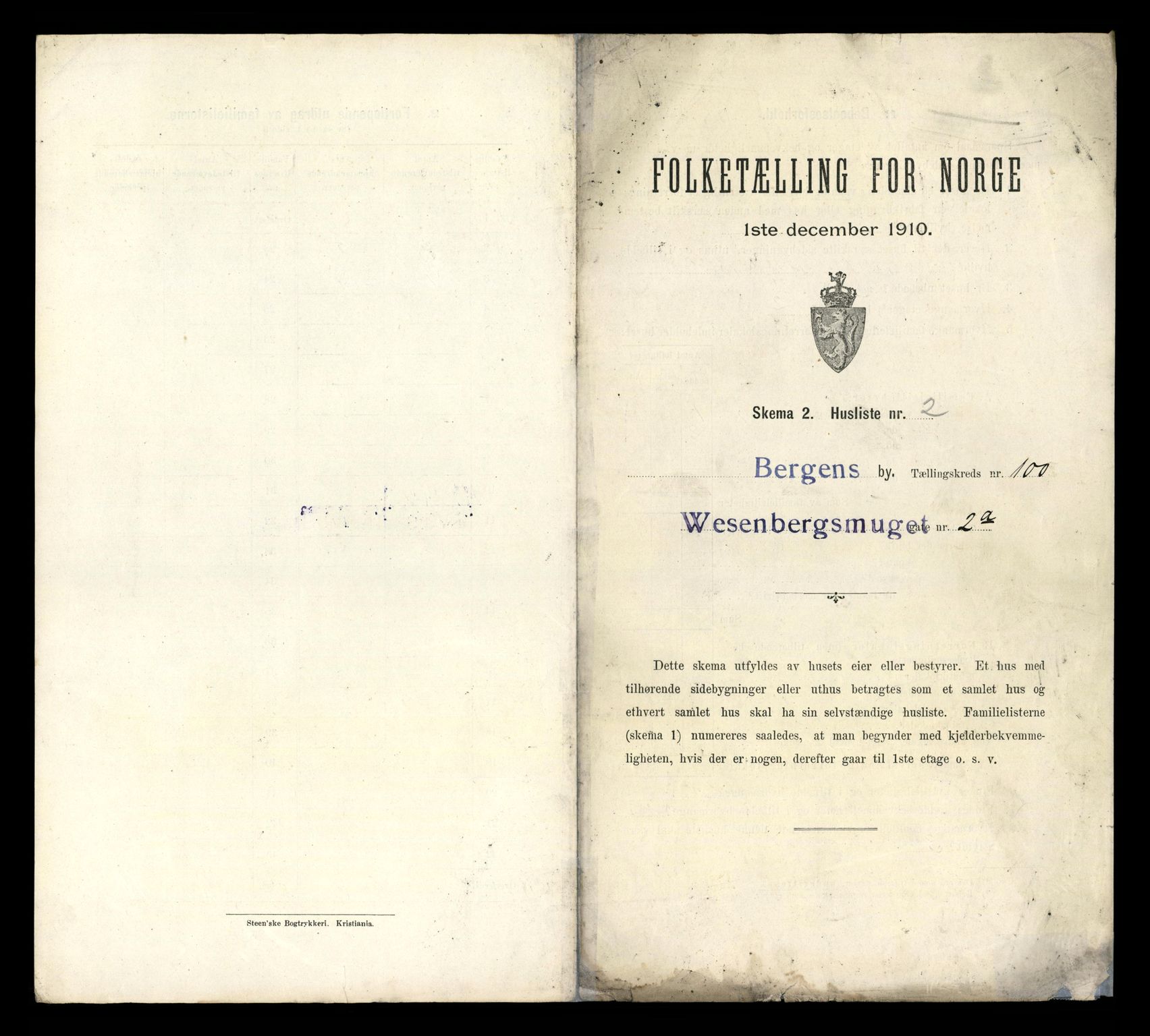 RA, Folketelling 1910 for 1301 Bergen kjøpstad, 1910, s. 34703