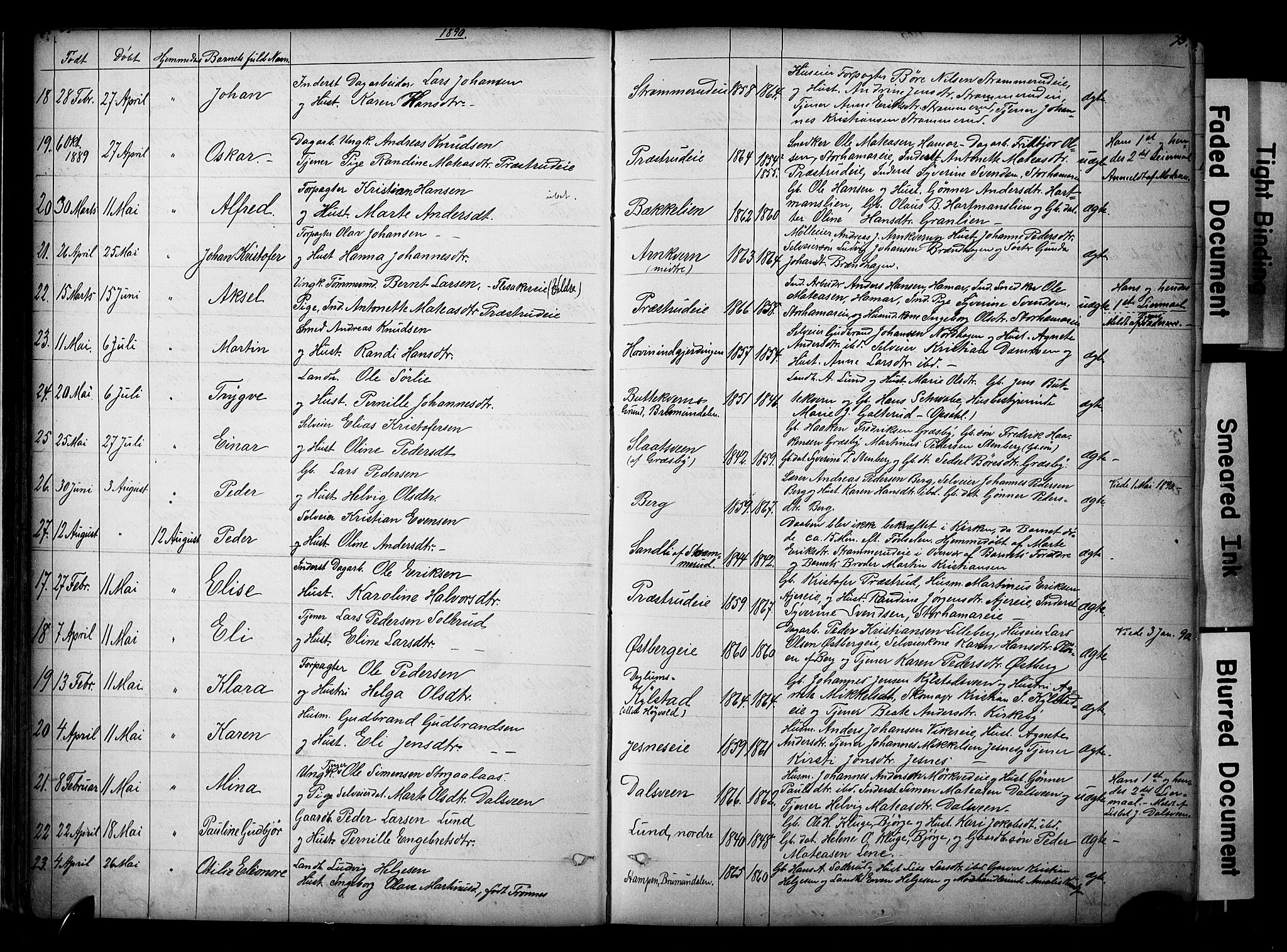 Vang prestekontor, Hedmark, AV/SAH-PREST-008/H/Ha/Hab/L0018: Klokkerbok nr. 18, 1871-1903, s. 75