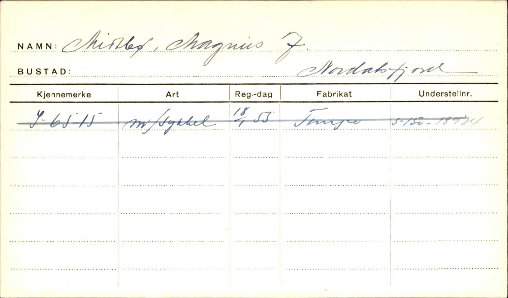 Statens vegvesen, Sogn og Fjordane vegkontor, AV/SAB-A-5301/4/F/L0001D: Eigarregister Fjordane til 1.6.1961, 1930-1961, s. 608