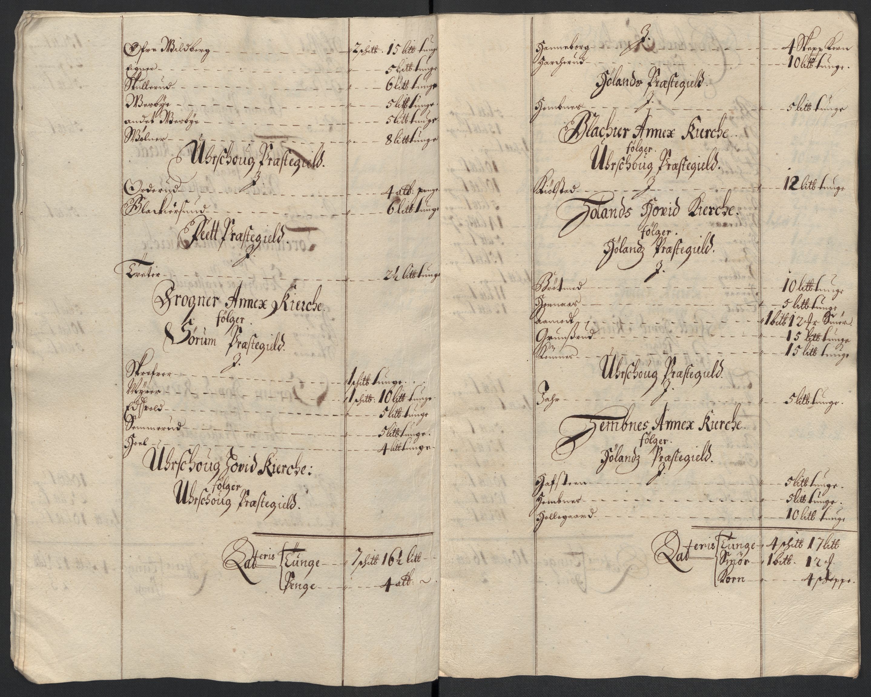 Rentekammeret inntil 1814, Reviderte regnskaper, Fogderegnskap, AV/RA-EA-4092/R11/L0582: Fogderegnskap Nedre Romerike, 1699, s. 192